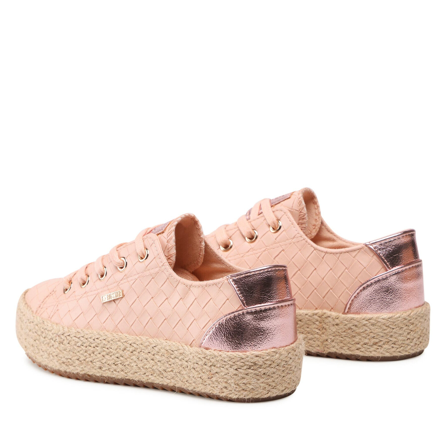 Big Star Shoes Espadrile JJ274398 Roz - Pled.ro