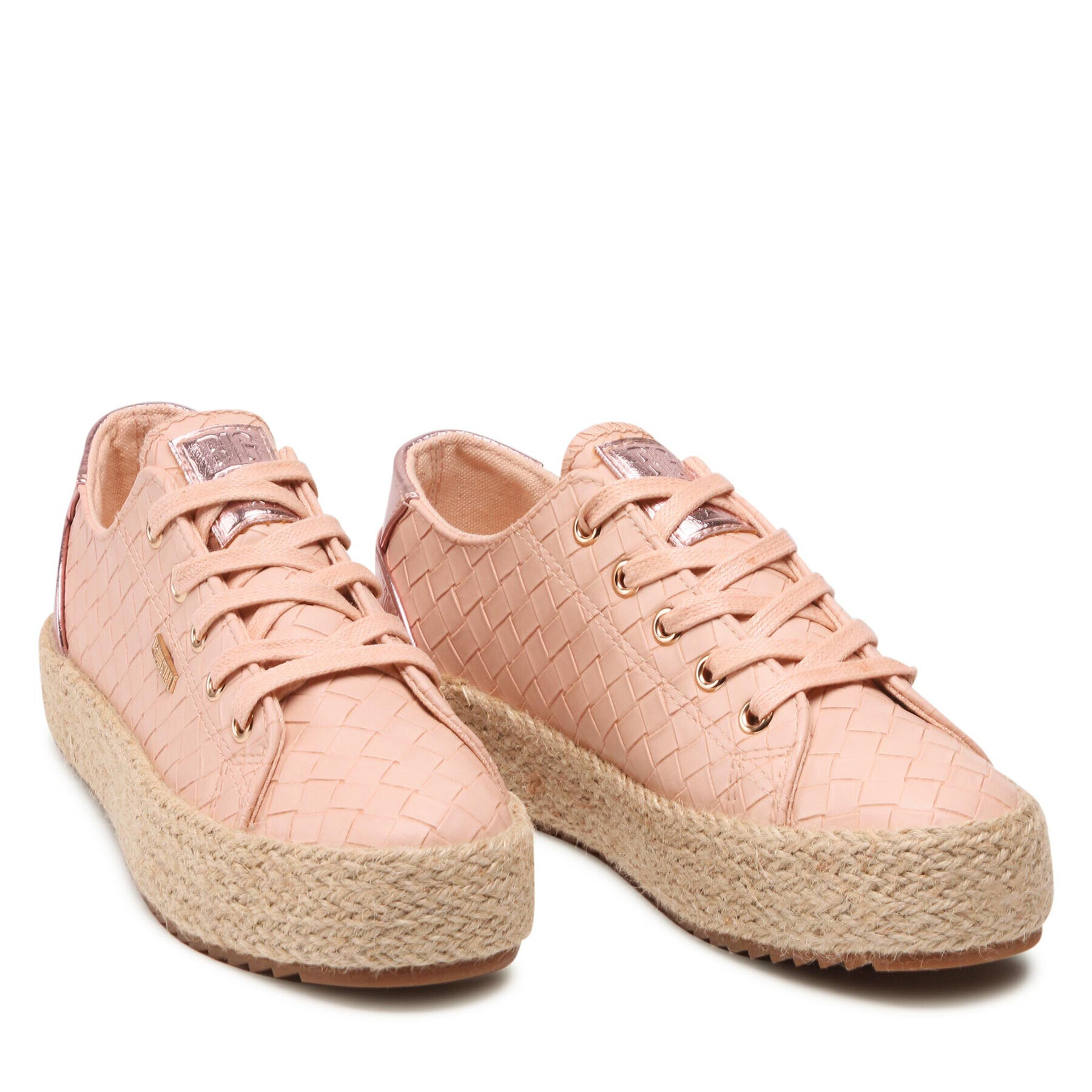 Big Star Shoes Espadrile JJ274398 Roz - Pled.ro