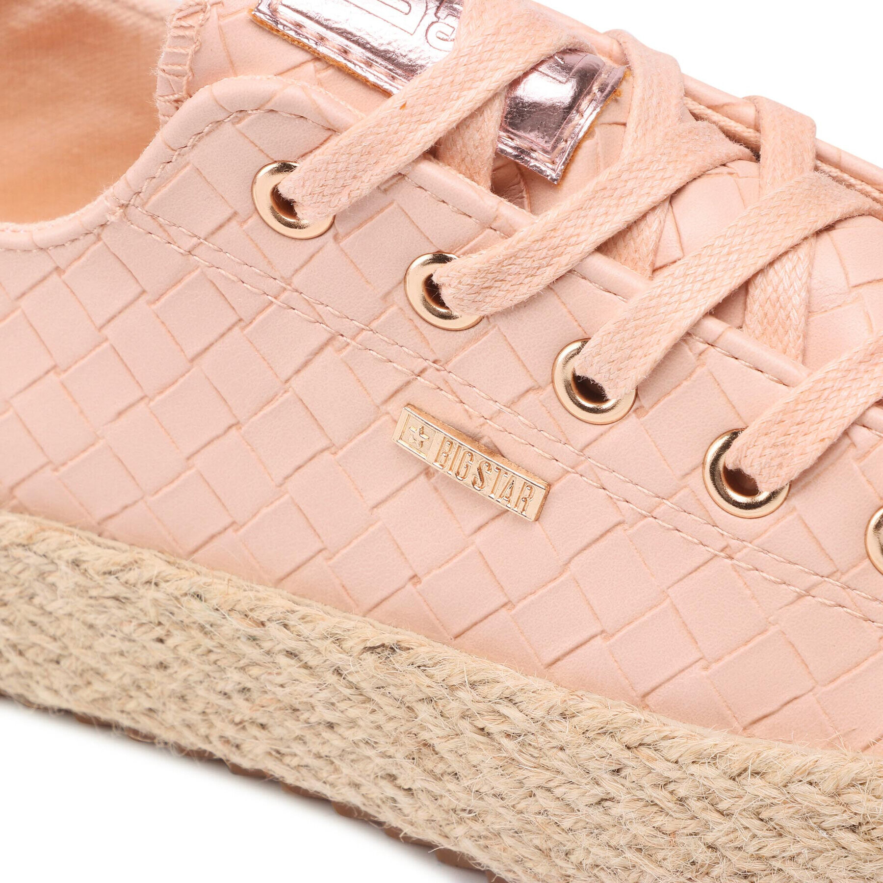 Big Star Shoes Espadrile JJ274398 Roz - Pled.ro