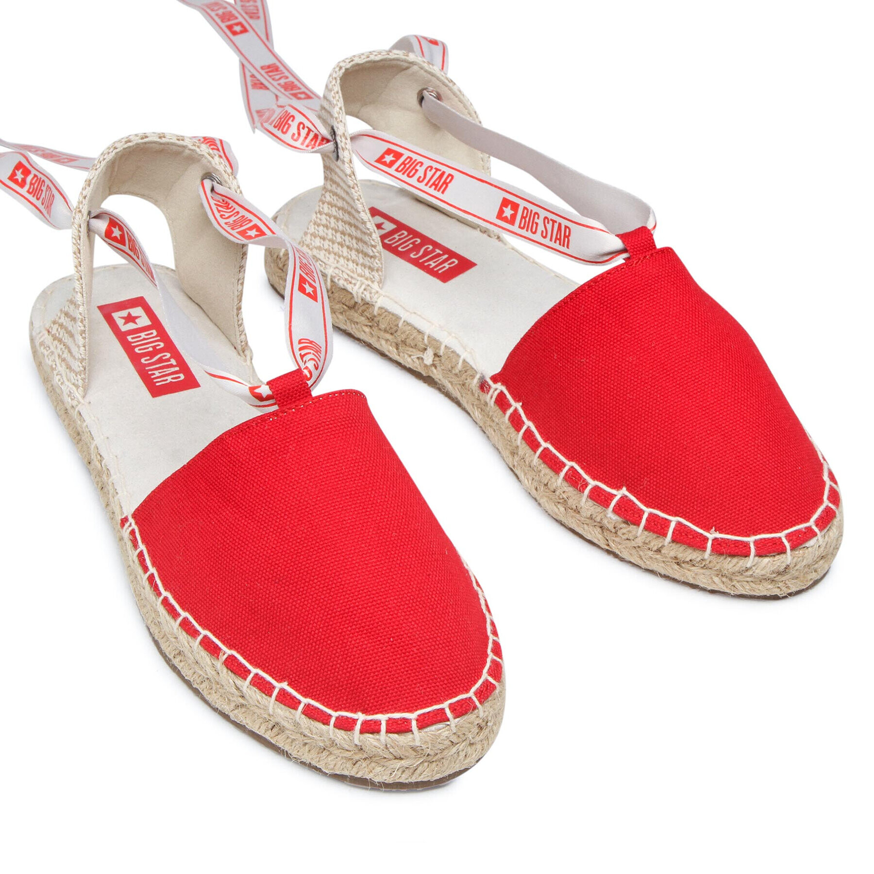 Big Star Shoes Espadrile JJ274860 Roșu - Pled.ro