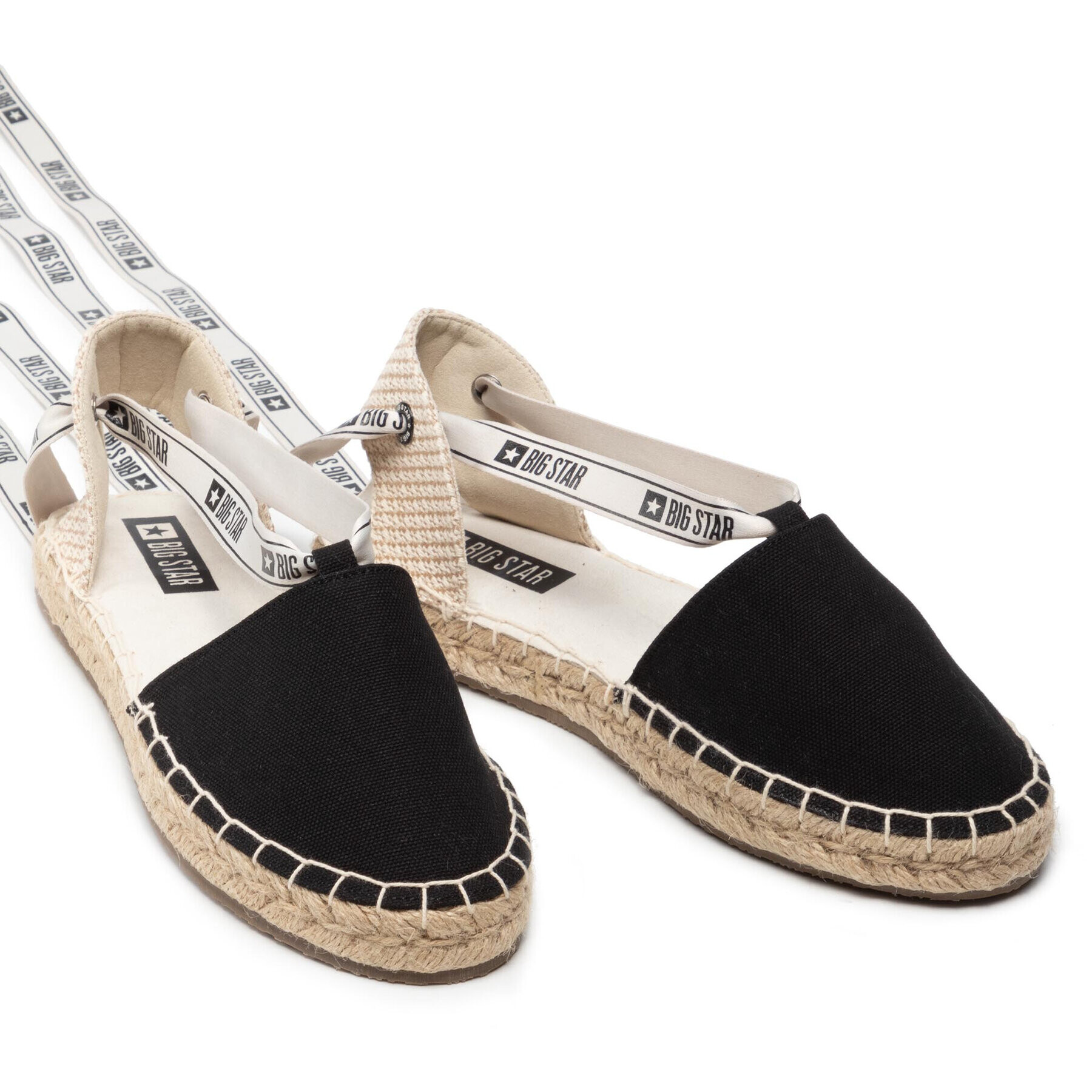 Big Star Shoes Espadrile JJ274861 Negru - Pled.ro