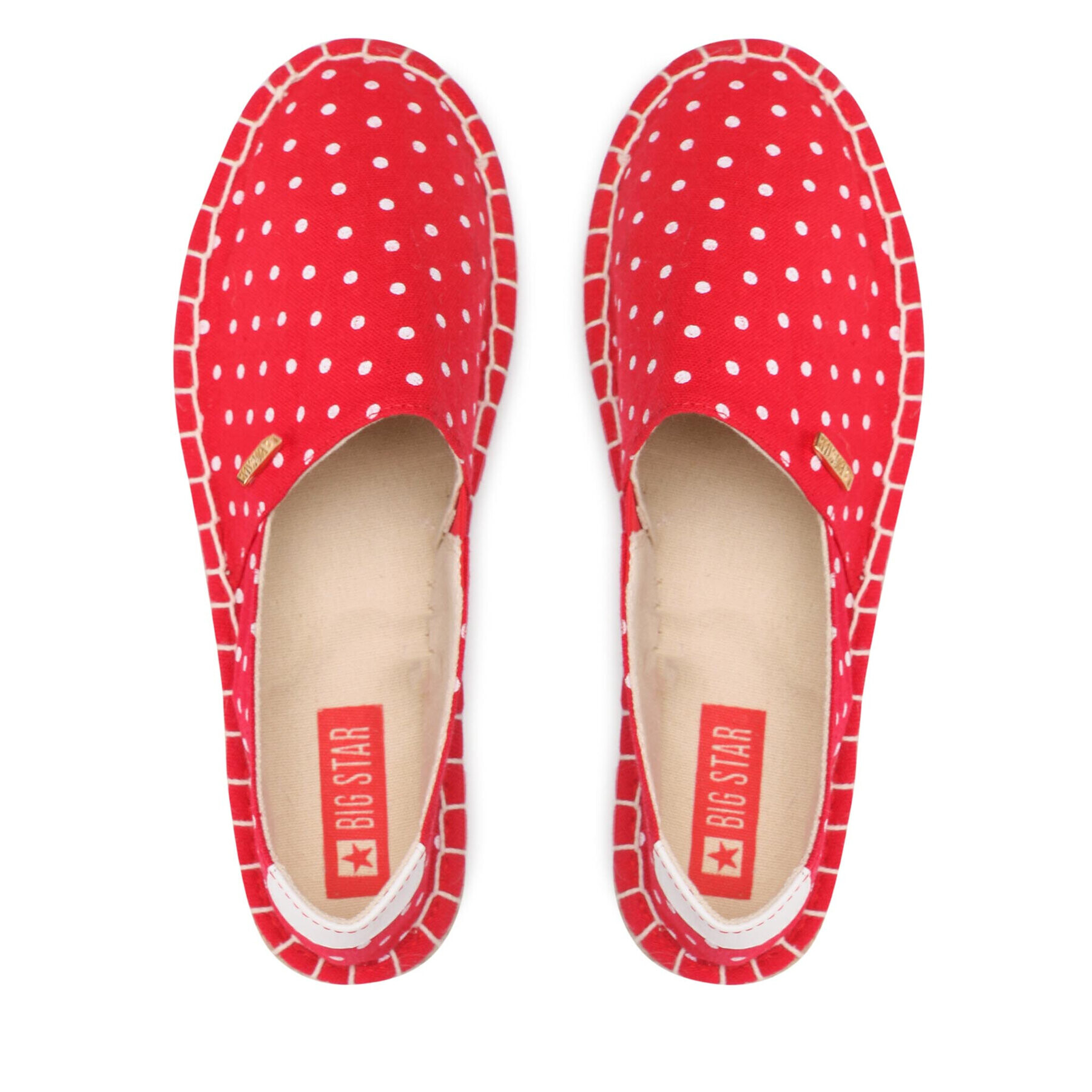 Big Star Shoes Espadrile JJ274866 Roșu - Pled.ro