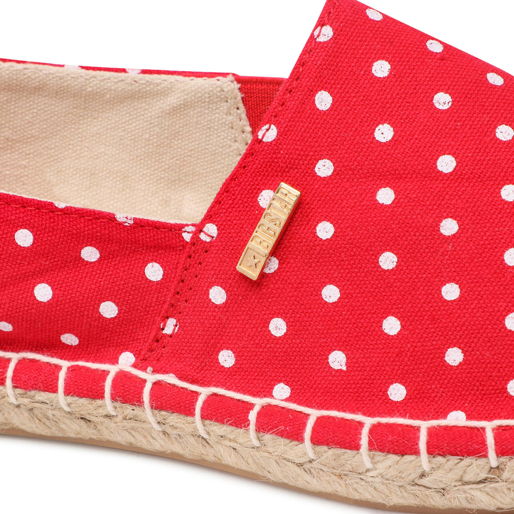 Big Star Shoes Espadrile JJ274866 Roșu - Pled.ro