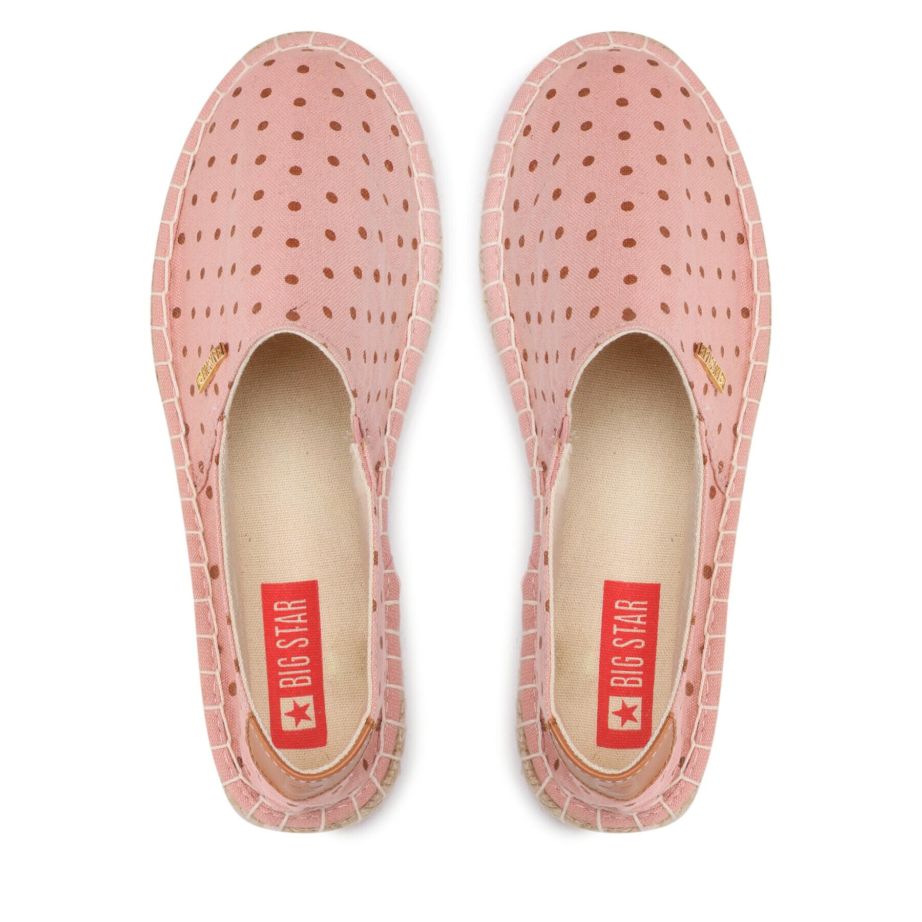 Big Star Shoes Espadrile JJ274869 Roz - Pled.ro