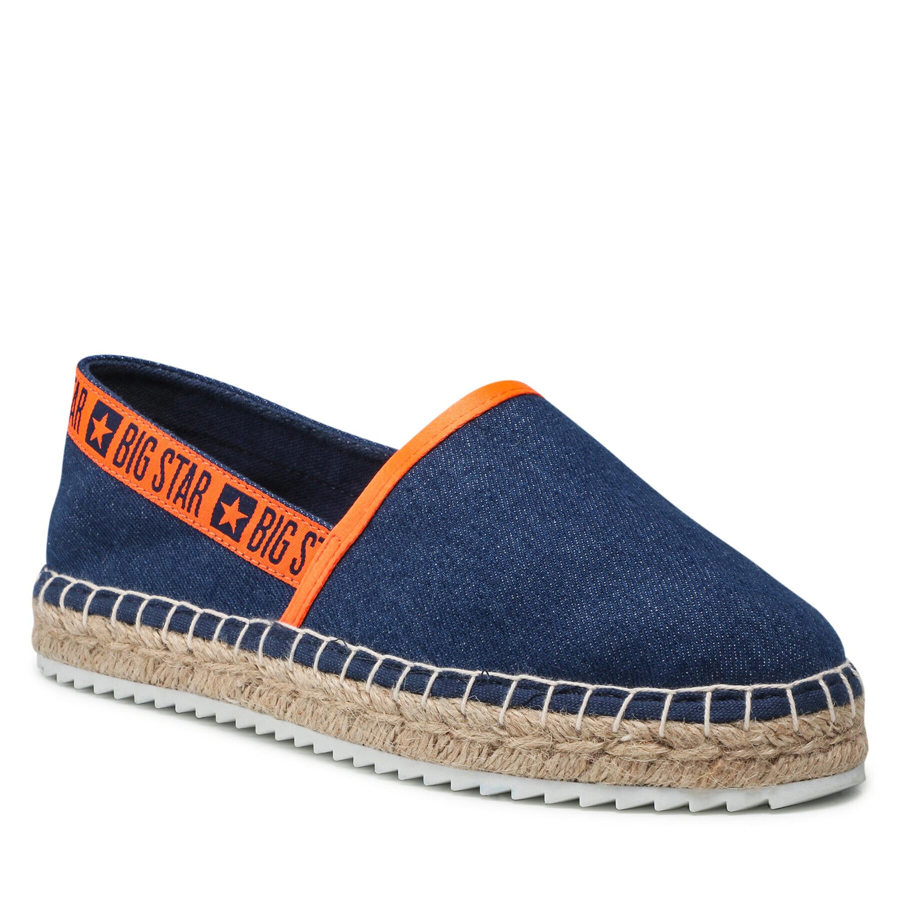 Big Star Shoes Espadrile JJ274877 Bleumarin - Pled.ro