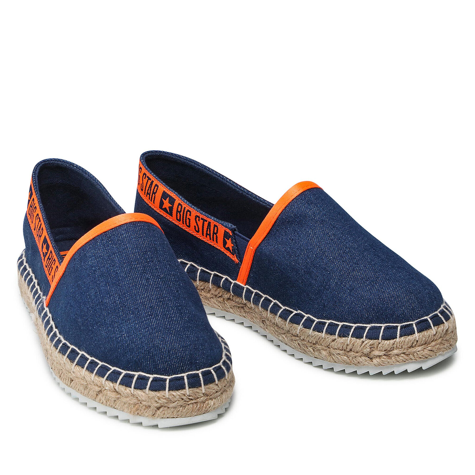 Big Star Shoes Espadrile JJ274877 Bleumarin - Pled.ro