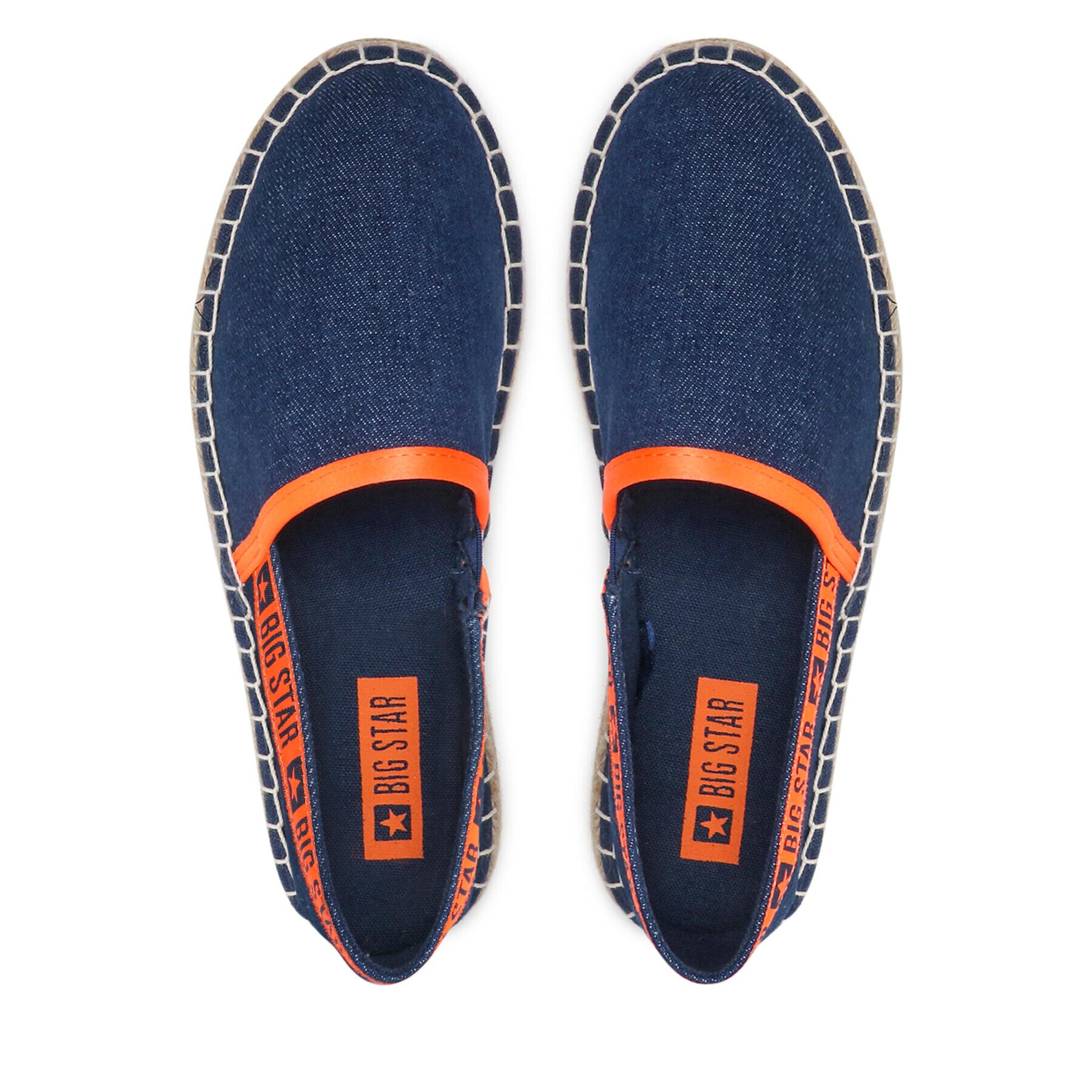 Big Star Shoes Espadrile JJ274877 Bleumarin - Pled.ro