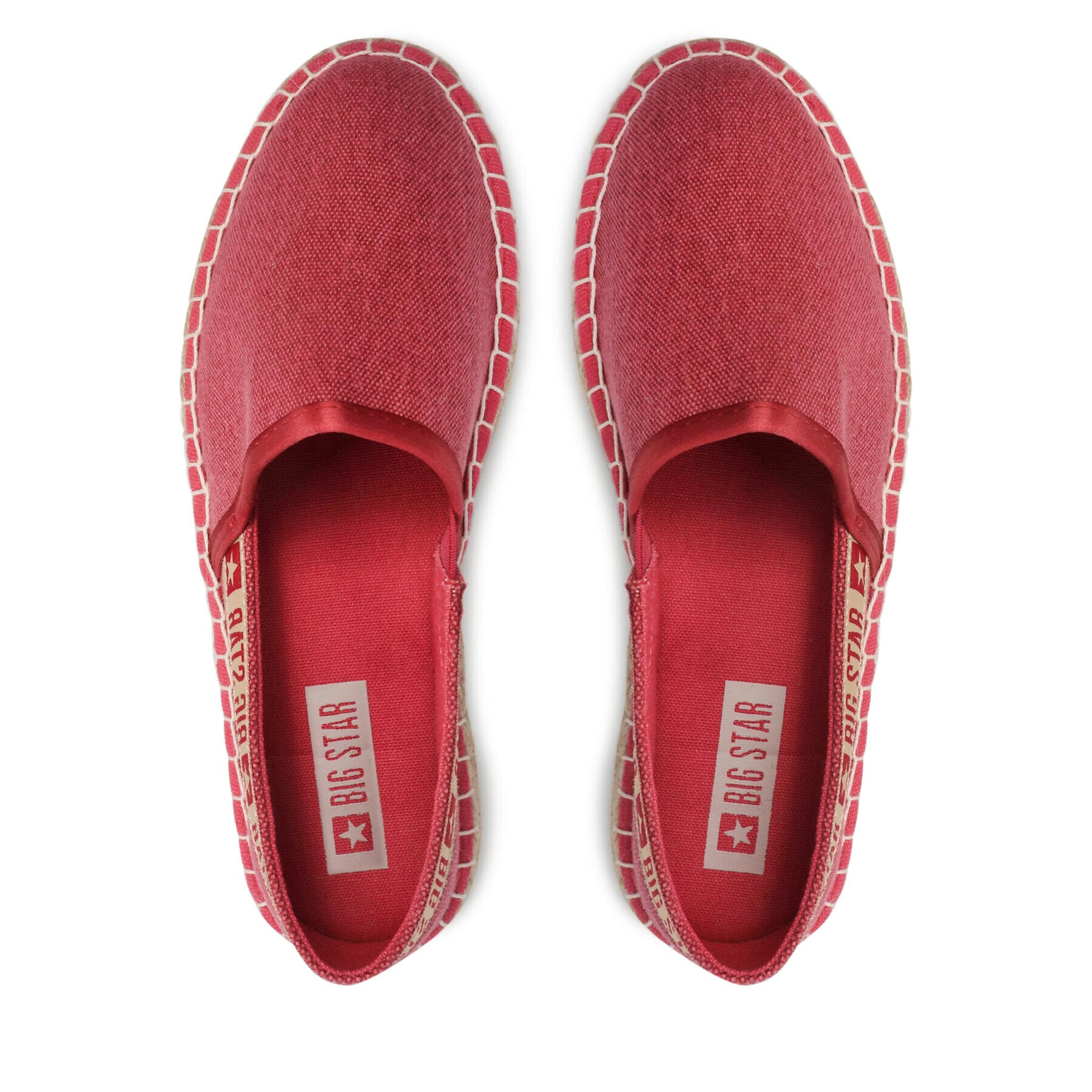 Big Star Shoes Espadrile JJ274880 Roșu - Pled.ro