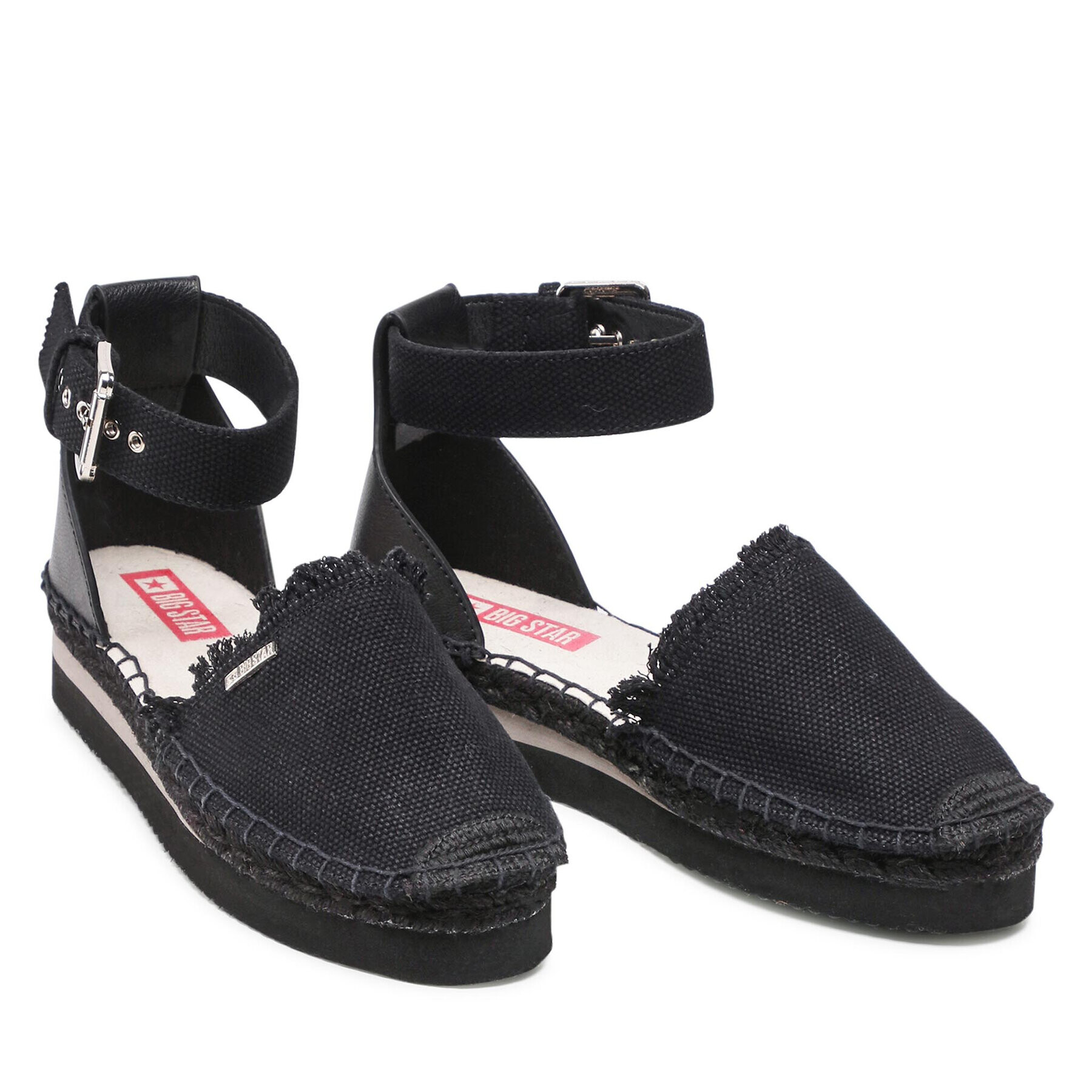 Big Star Shoes Espadrile JJ274888 Negru - Pled.ro