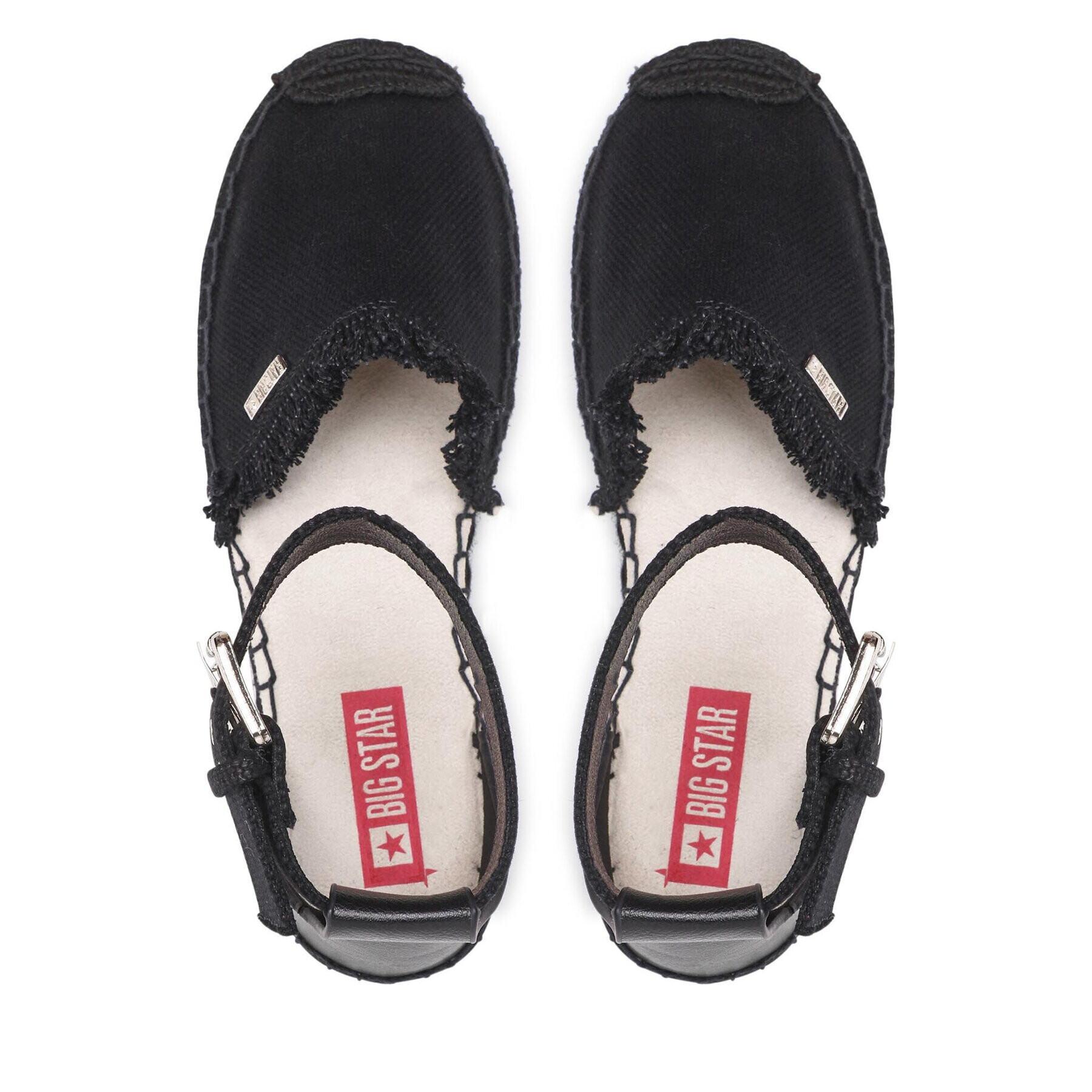 Big Star Shoes Espadrile JJ274888 Negru - Pled.ro