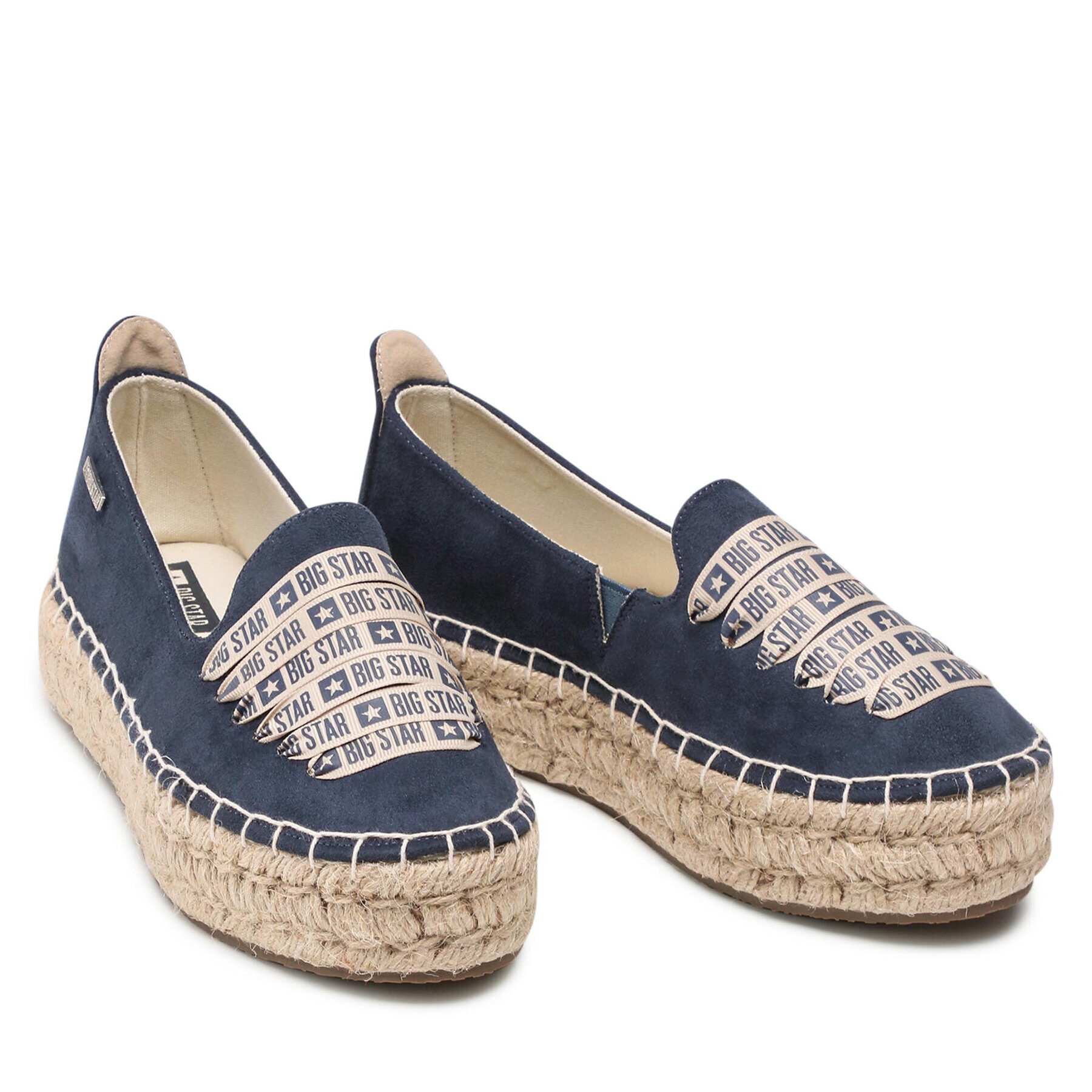 Big Star Shoes Espadrile JJ274889 Albastru - Pled.ro