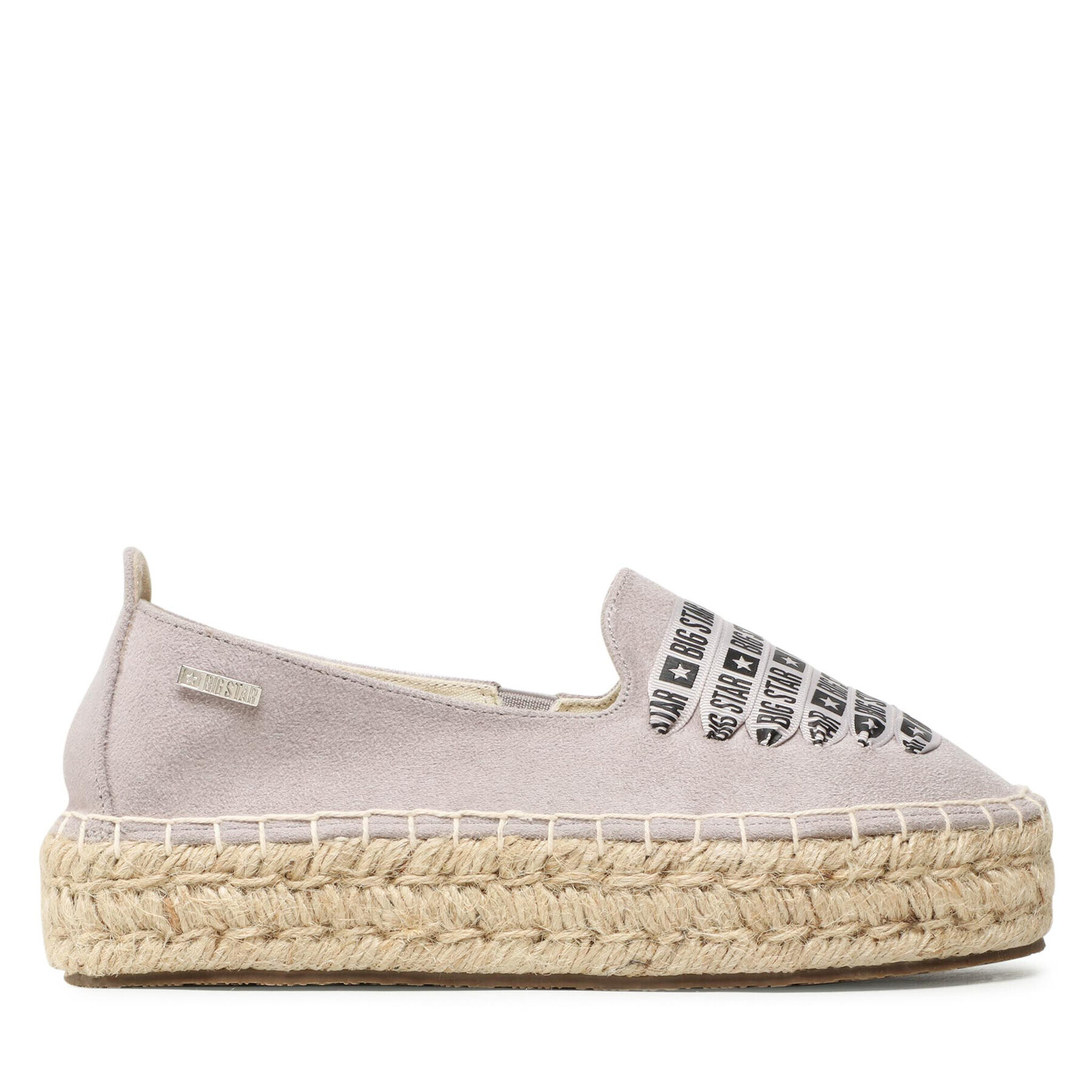 Big Star Shoes Espadrile JJ274890 Gri - Pled.ro