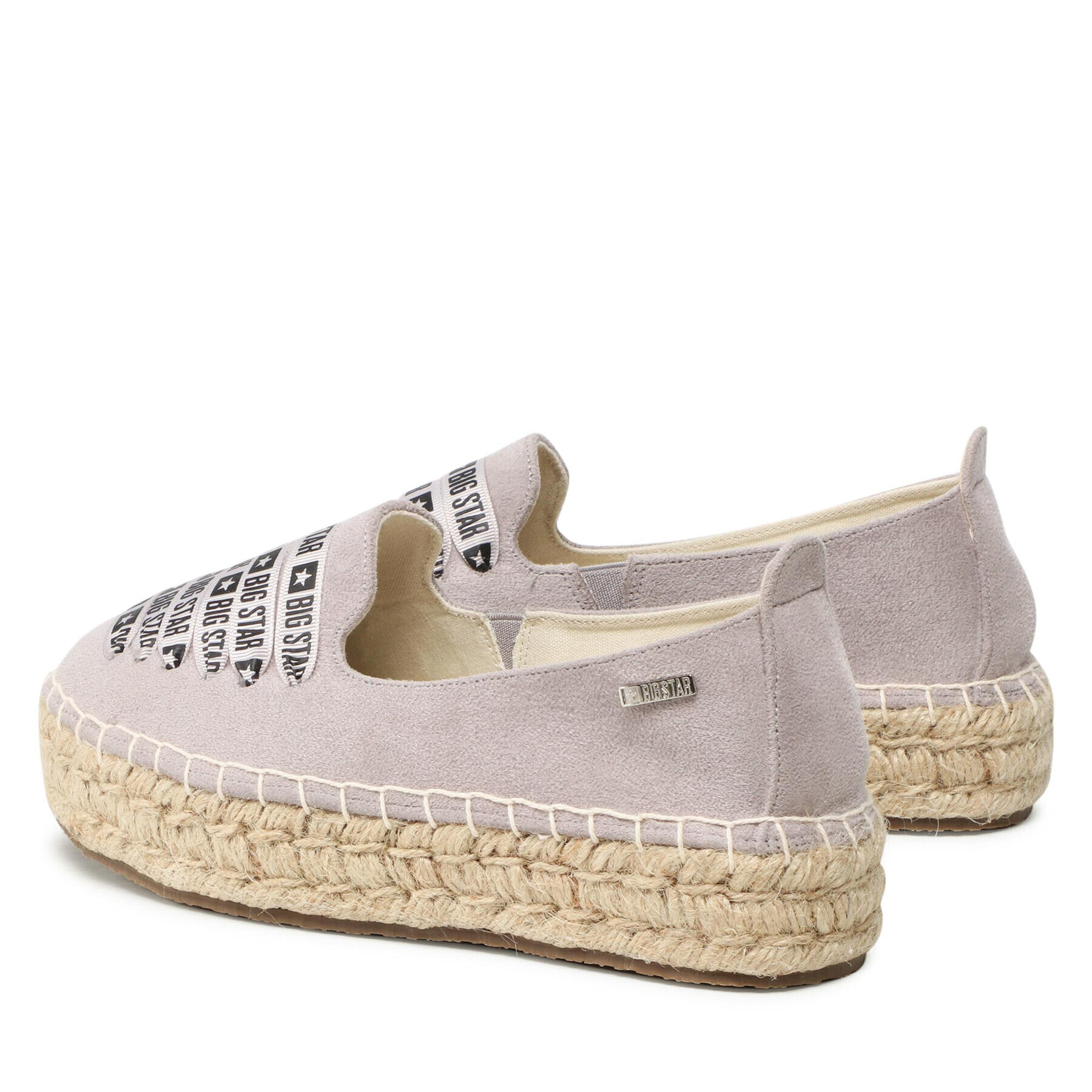 Big Star Shoes Espadrile JJ274890 Gri - Pled.ro