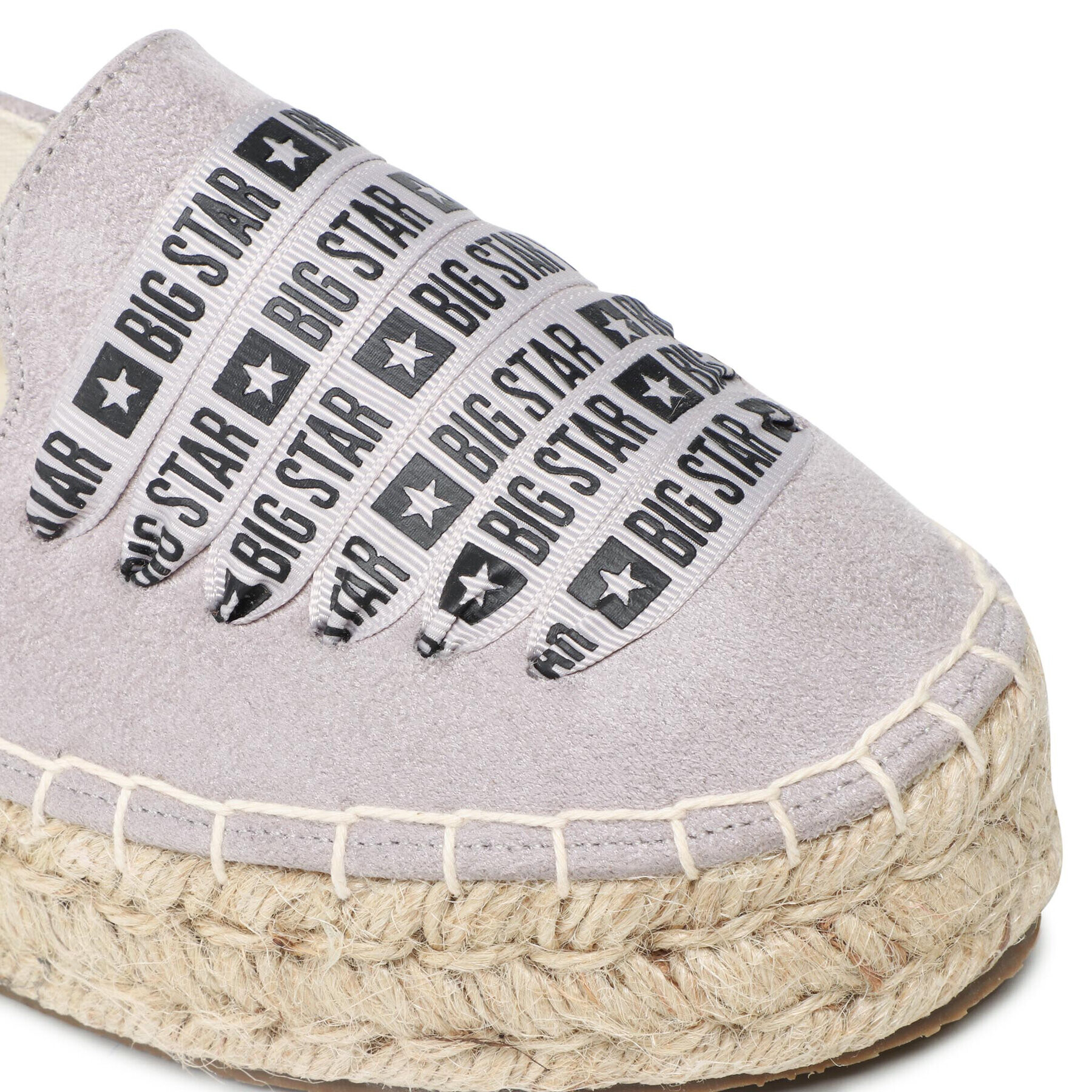 Big Star Shoes Espadrile JJ274890 Gri - Pled.ro