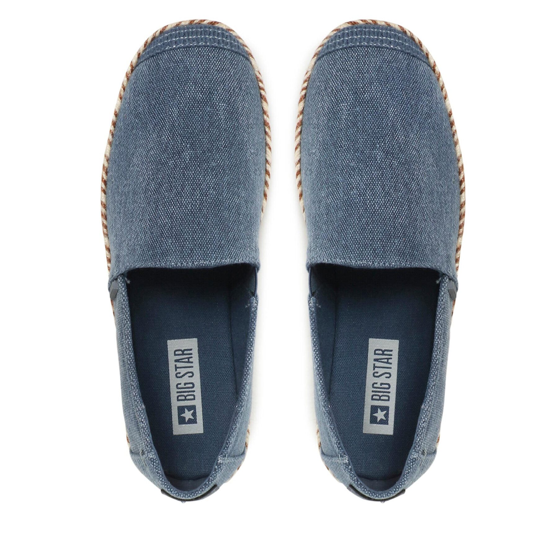 Big Star Shoes Espadrile JJ274902 Bleumarin - Pled.ro