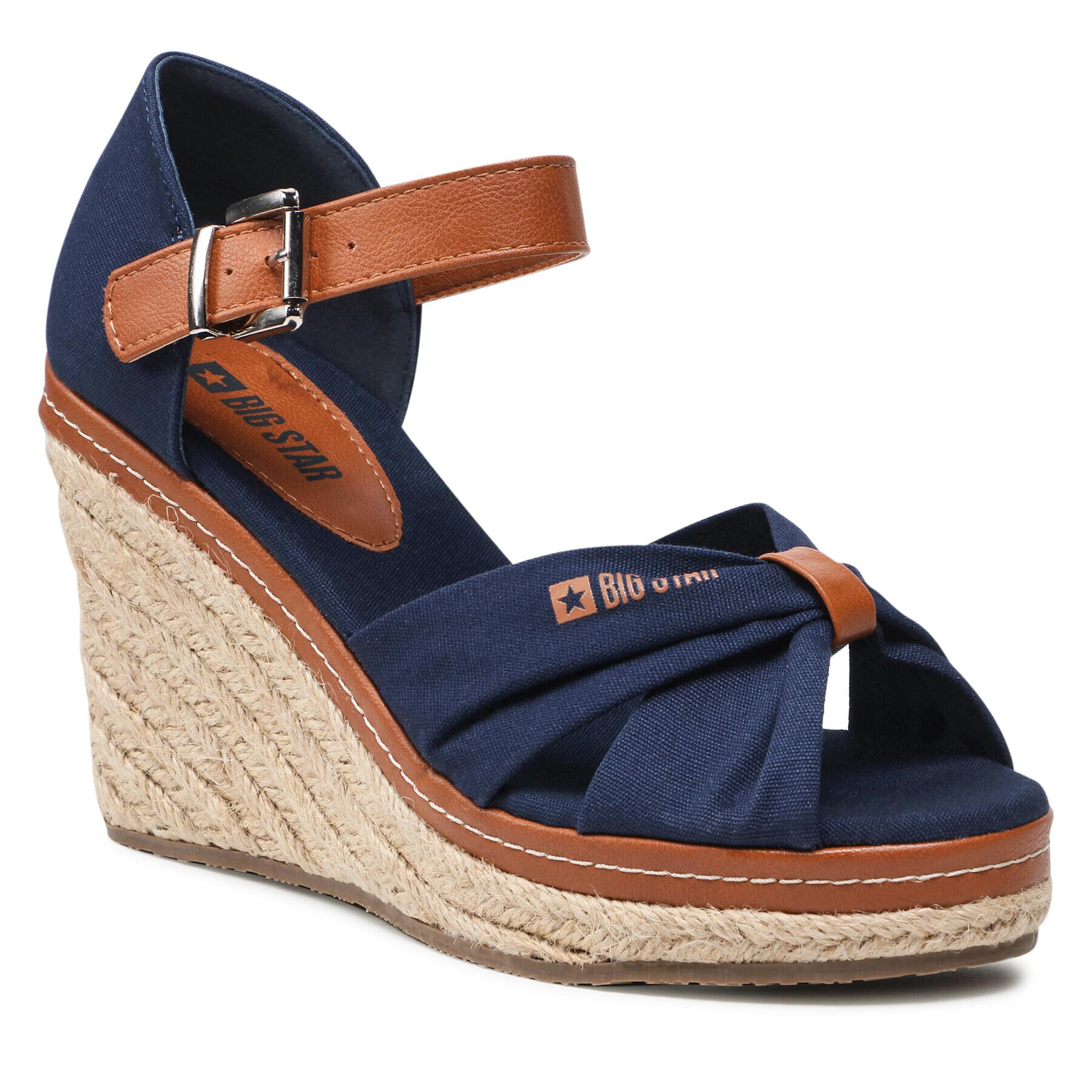 Big Star Shoes Espadrile JJ274938 Bleumarin - Pled.ro