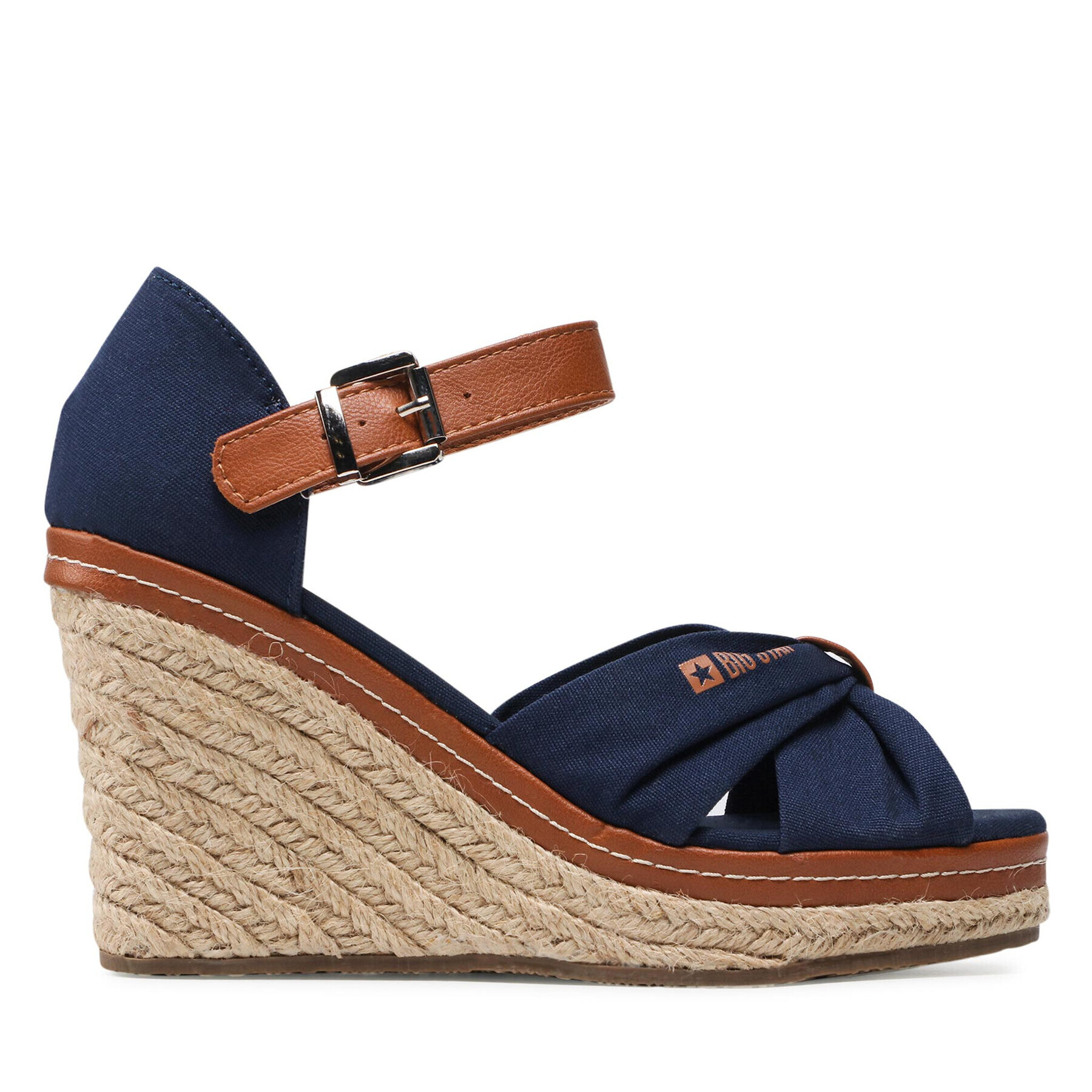 Big Star Shoes Espadrile JJ274938 Bleumarin - Pled.ro