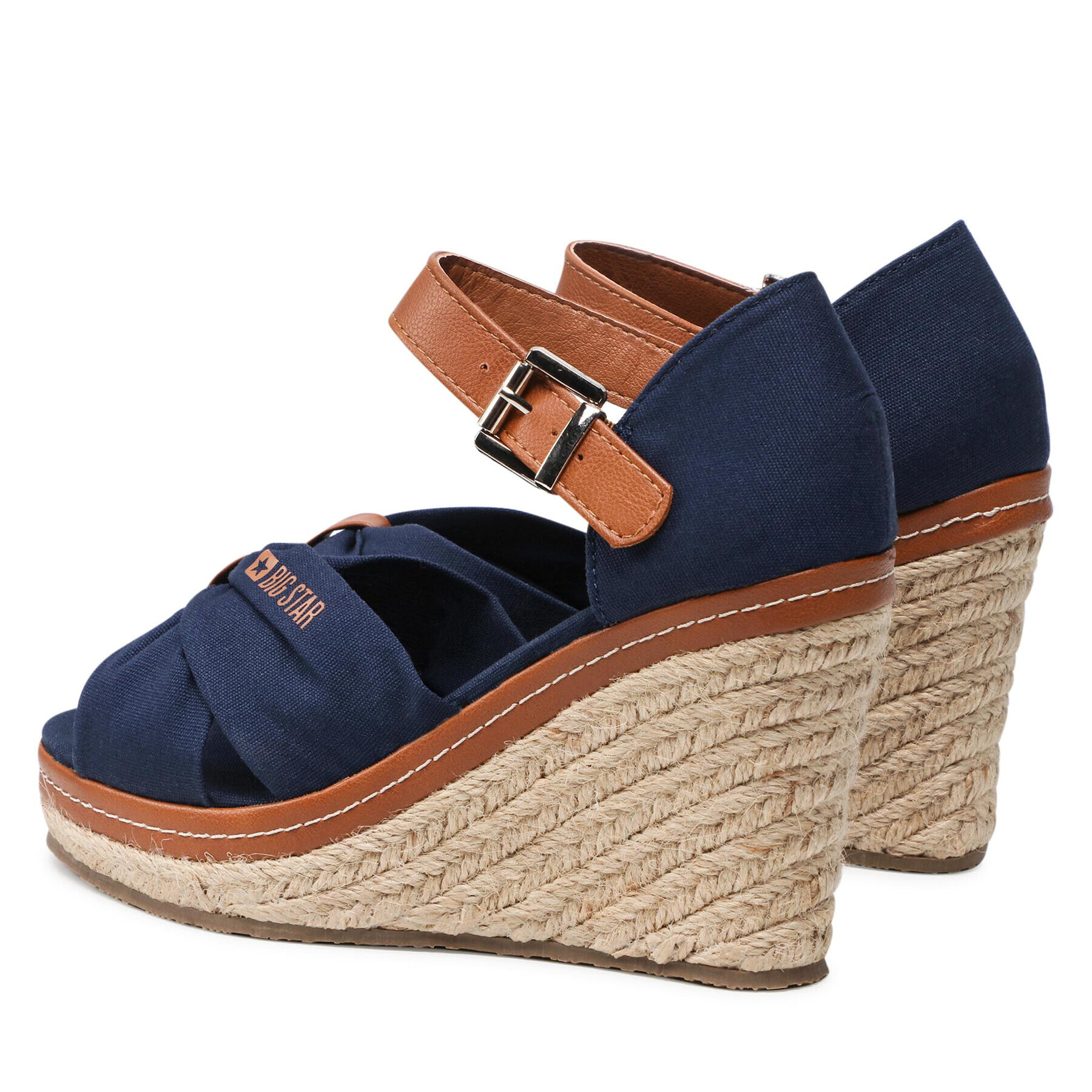 Big Star Shoes Espadrile JJ274938 Bleumarin - Pled.ro