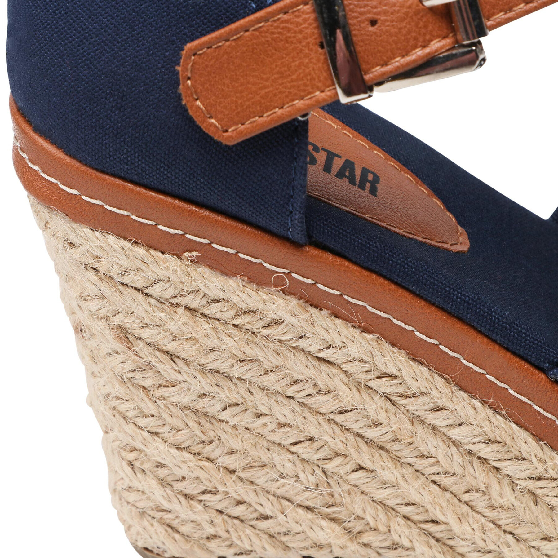 Big Star Shoes Espadrile JJ274938 Bleumarin - Pled.ro