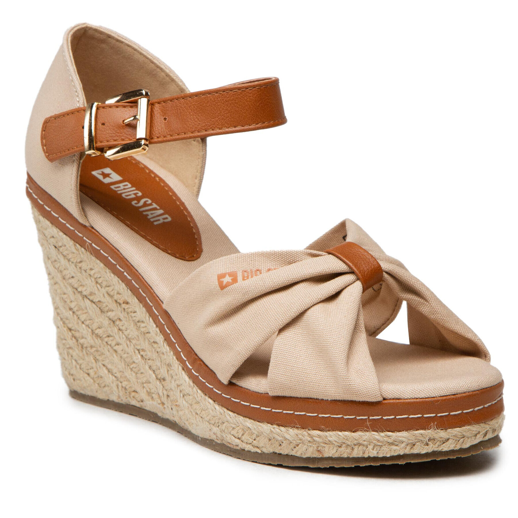 Big Star Shoes Espadrile JJ274939 Bej - Pled.ro