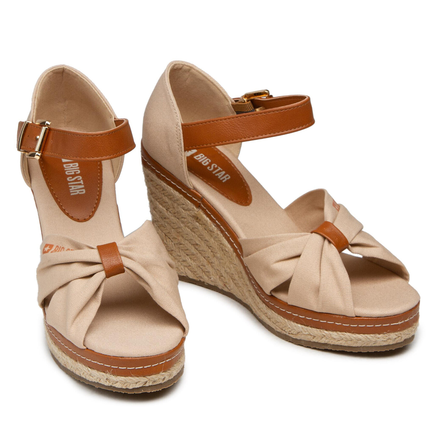 Big Star Shoes Espadrile JJ274939 Bej - Pled.ro