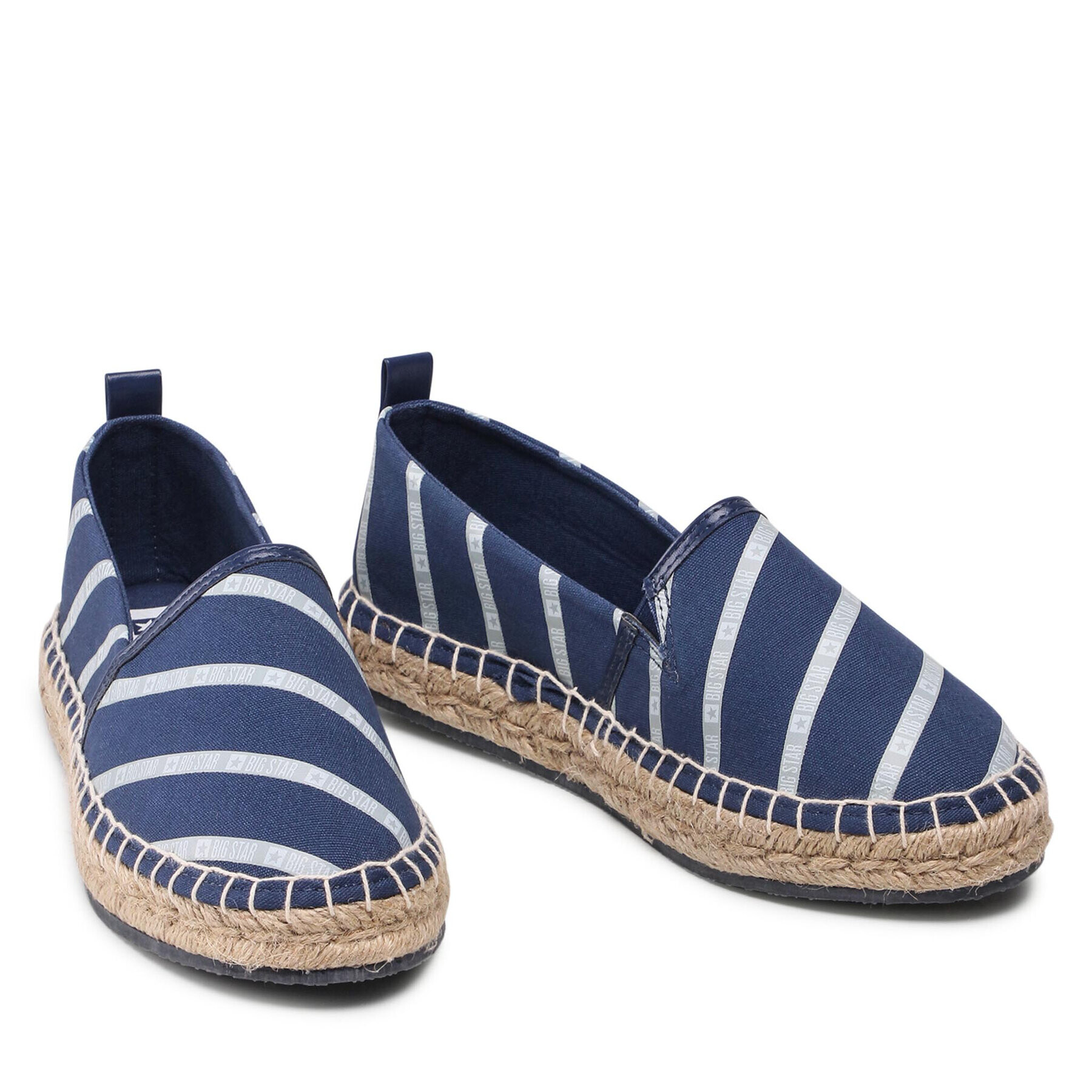 Big Star Shoes Espadrile JJ274960 Bleumarin - Pled.ro