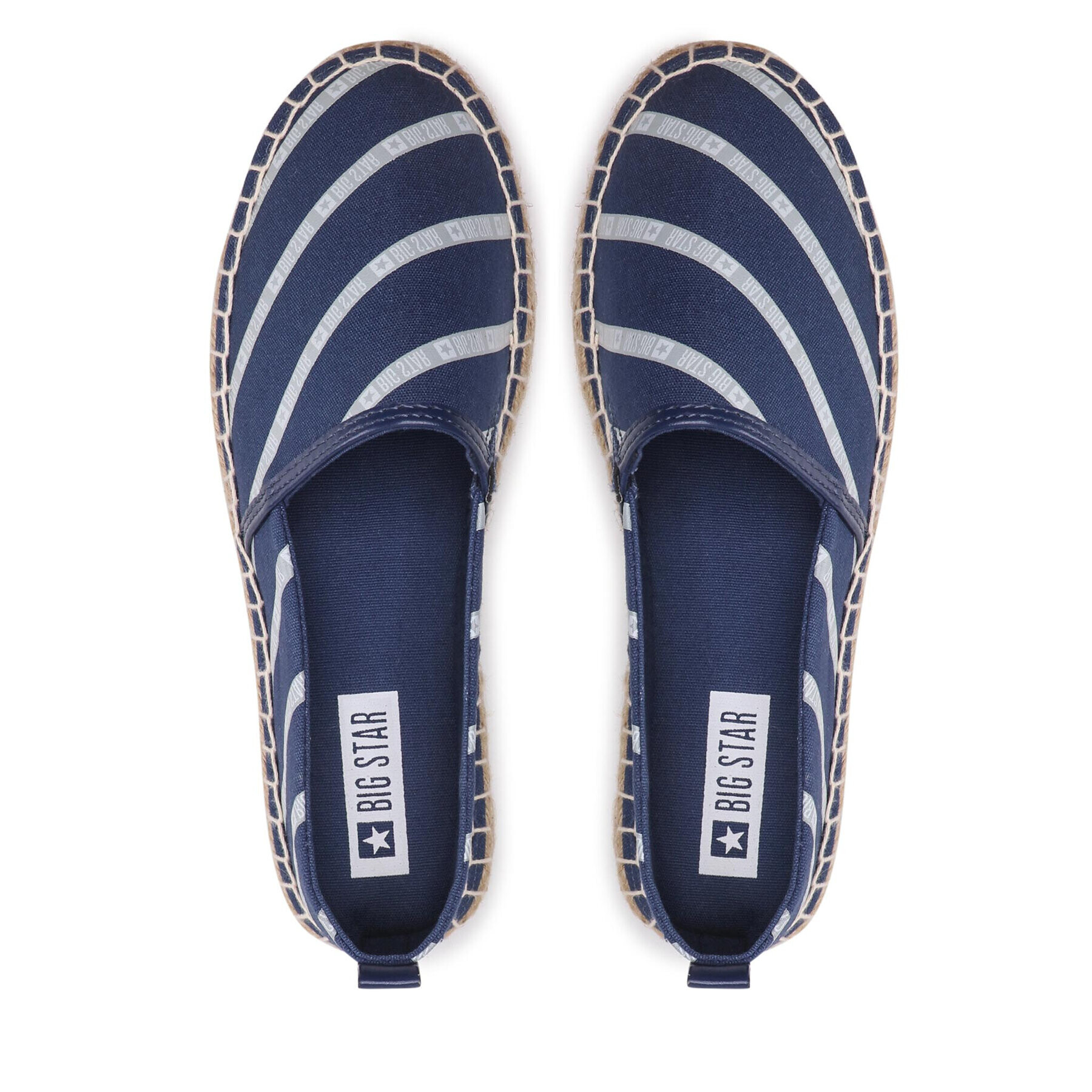 Big Star Shoes Espadrile JJ274960 Bleumarin - Pled.ro