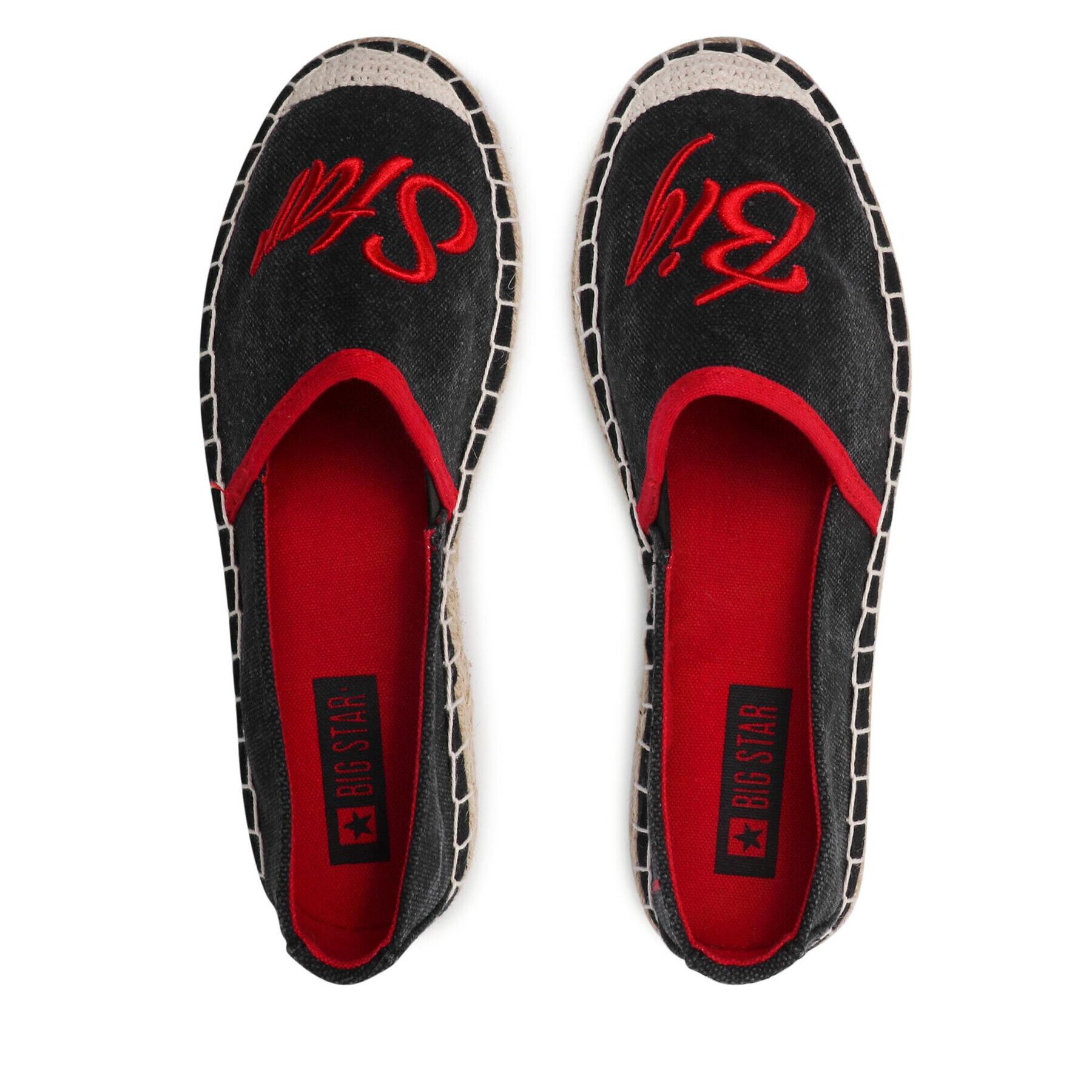 Big Star Shoes Espadrile JJ274972 Negru - Pled.ro