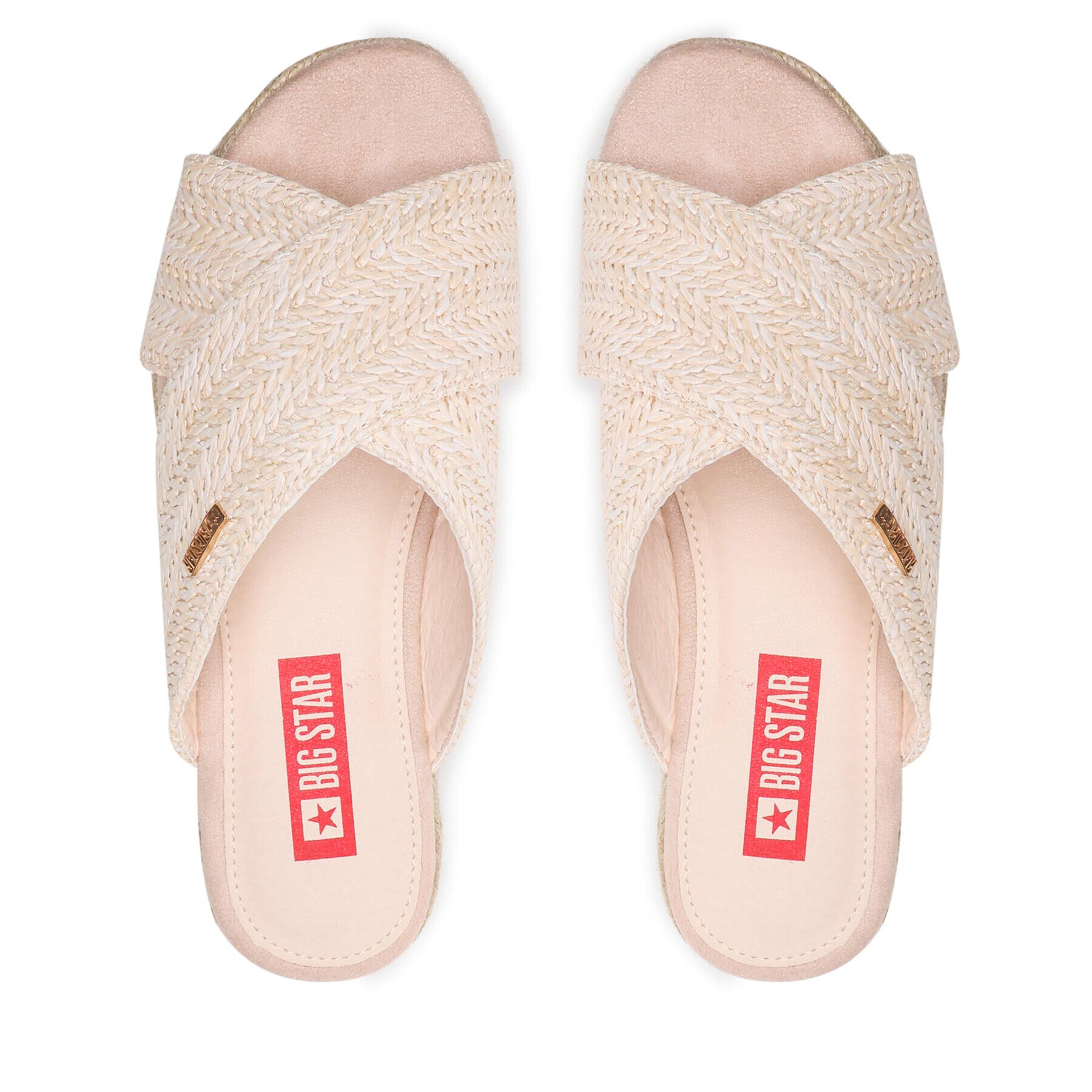 Big Star Shoes Espadrile JJ274A398 Bej - Pled.ro