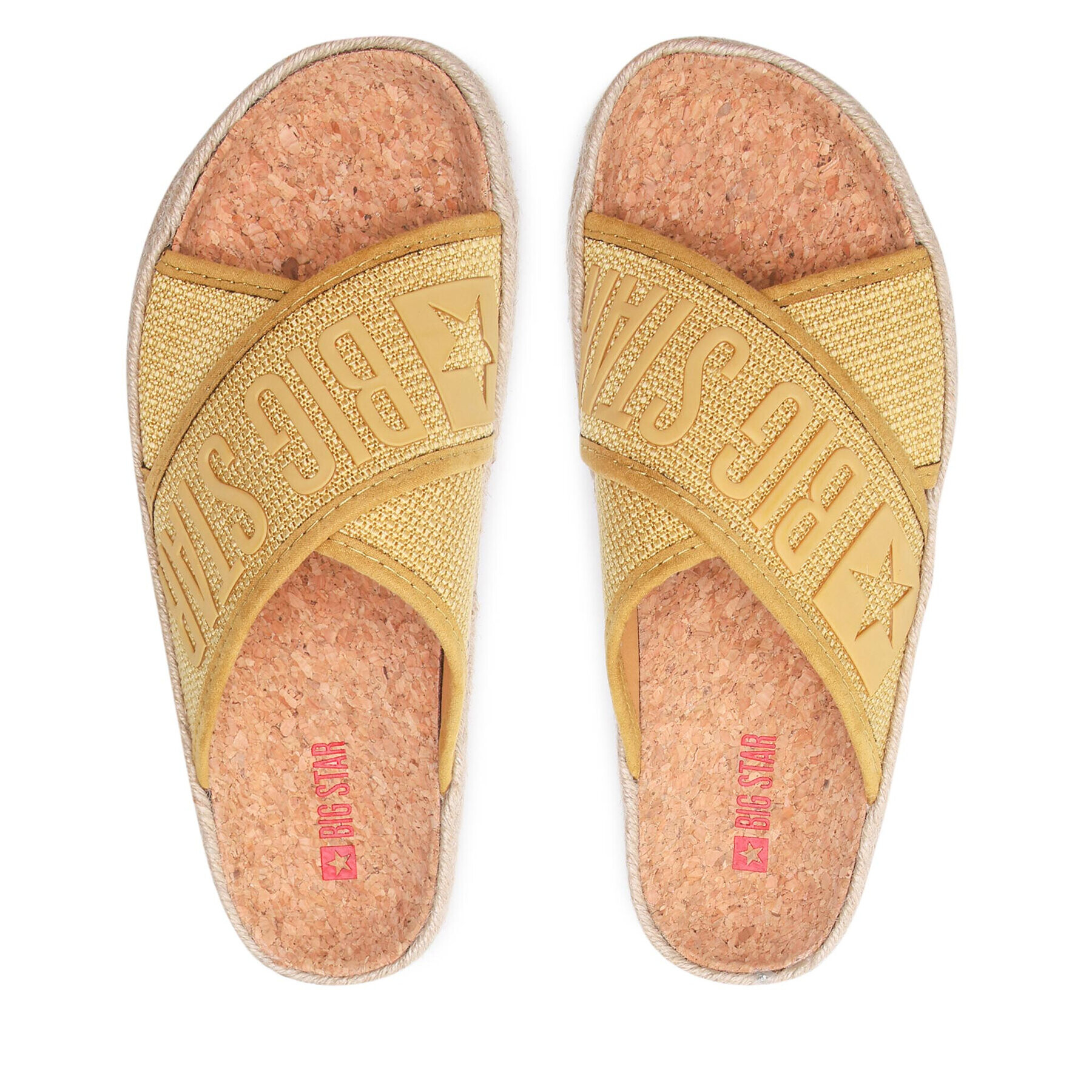 Big Star Shoes Espadrile JJ274A409 Galben - Pled.ro