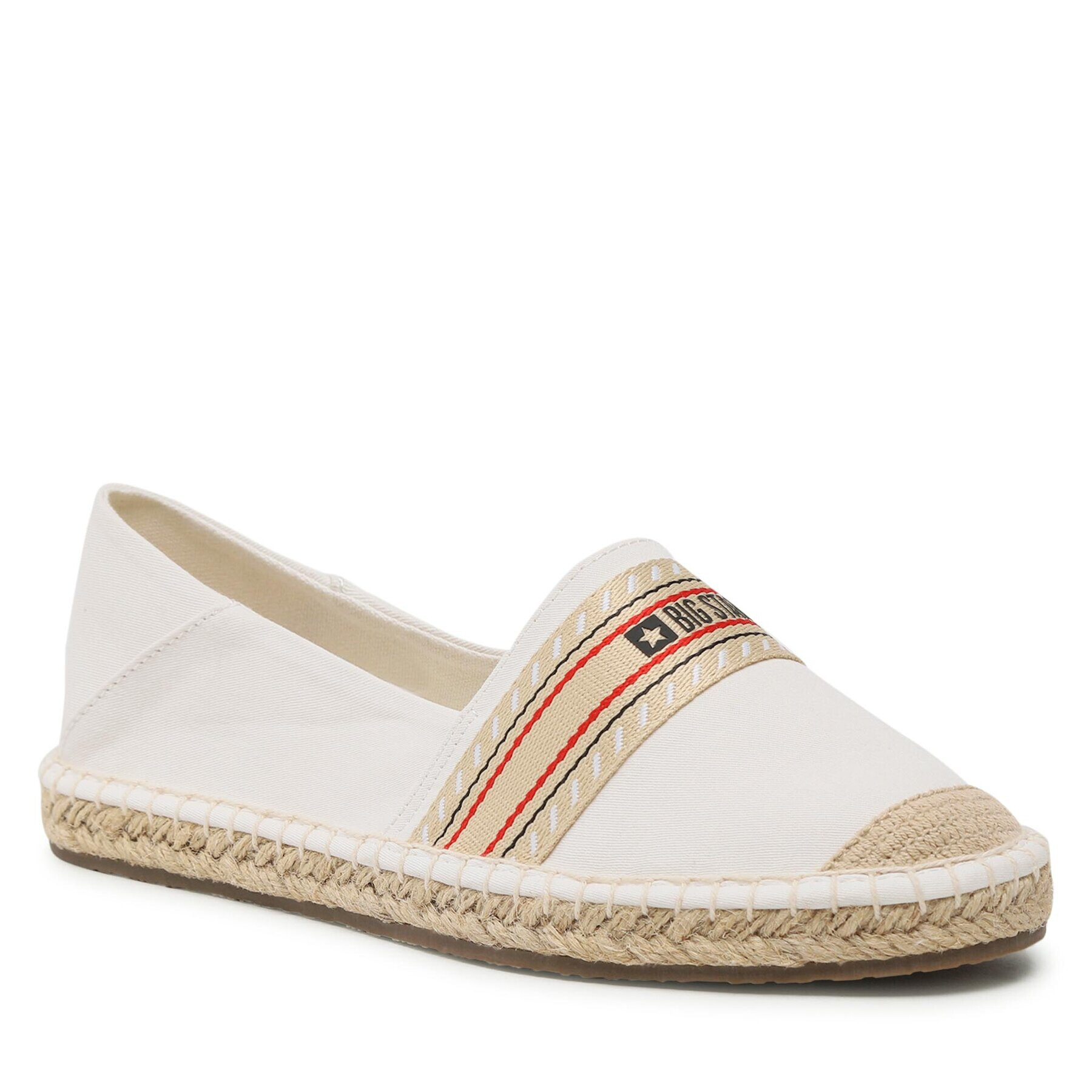 Big Star Shoes Espadrile LL274893 Alb - Pled.ro