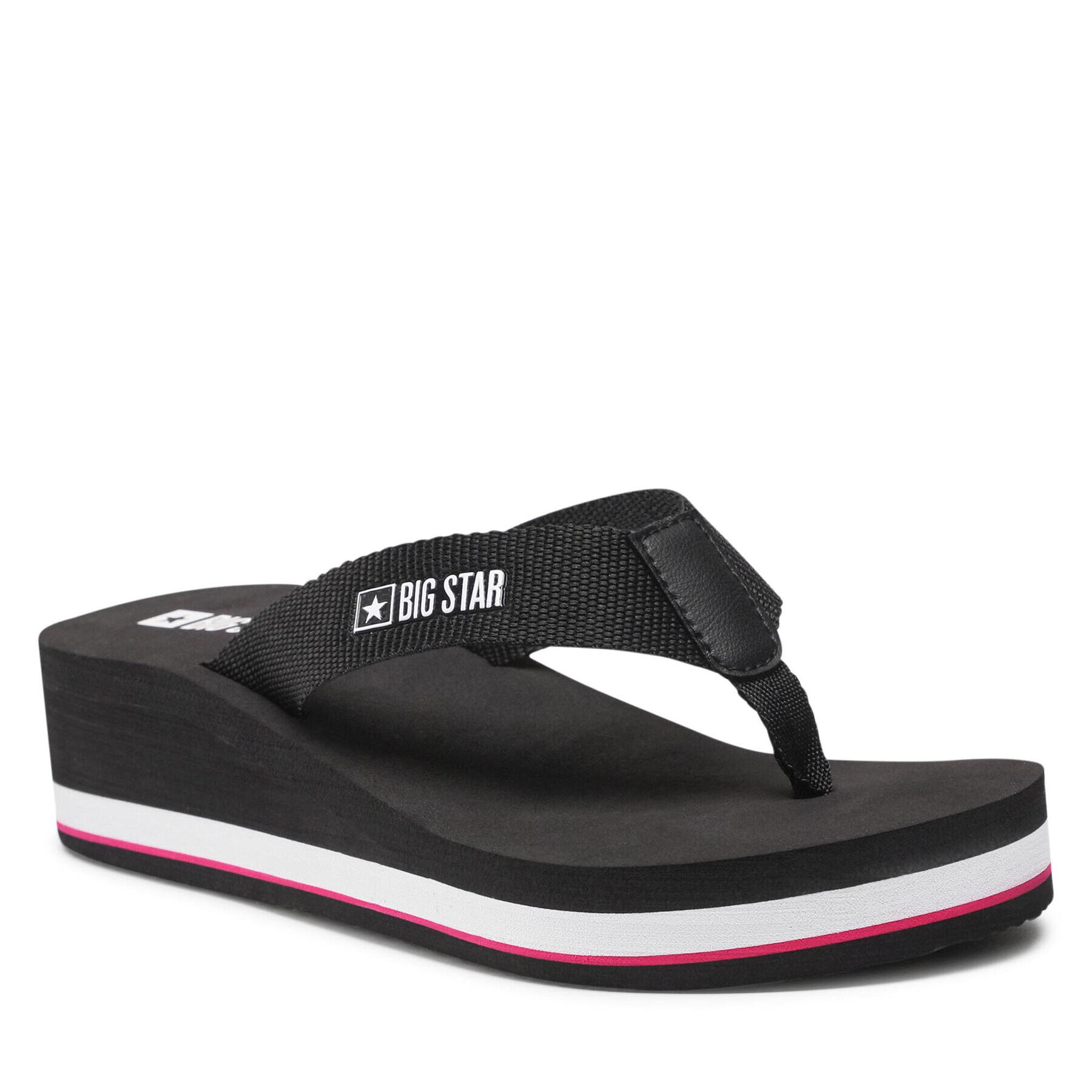 Big Star Shoes Flip flop JJ274A332 Negru - Pled.ro