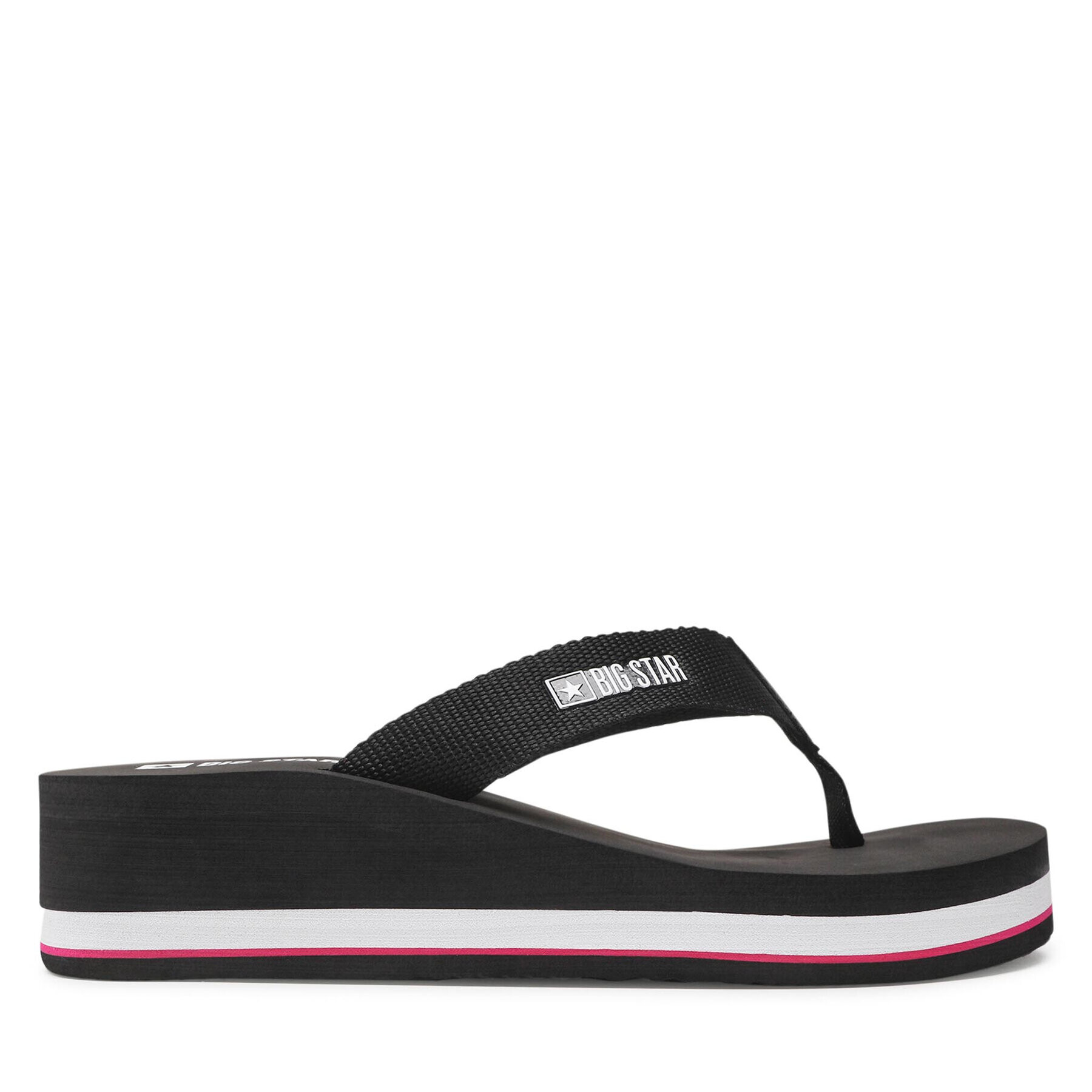 Big Star Shoes Flip flop JJ274A332 Negru - Pled.ro