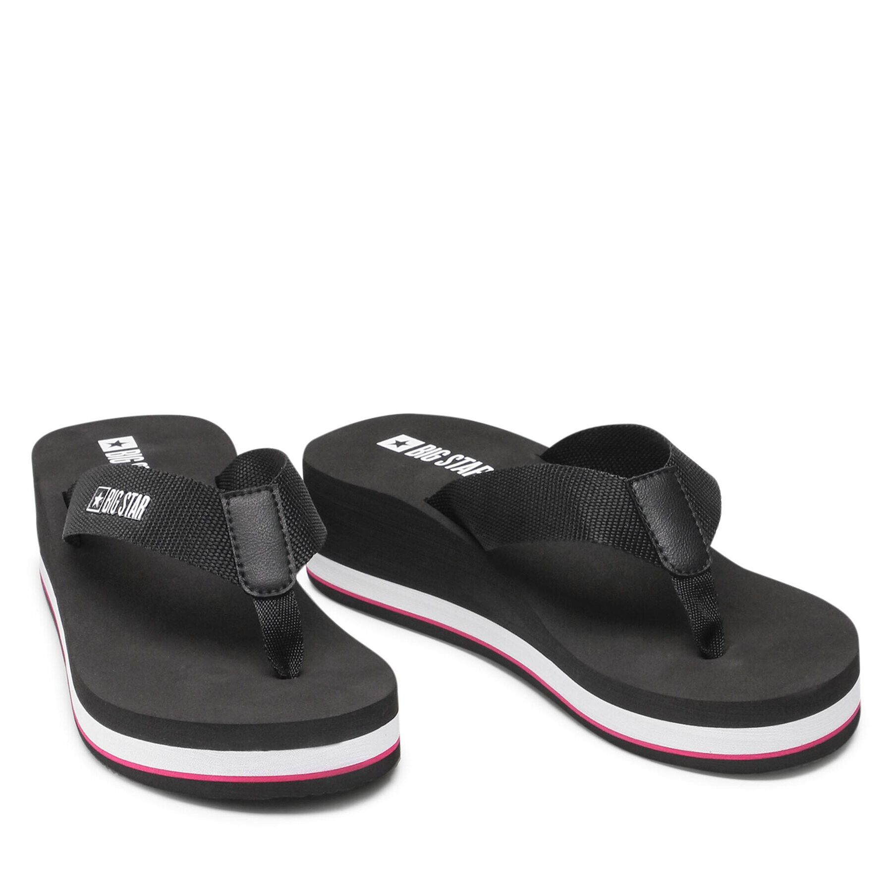 Big Star Shoes Flip flop JJ274A332 Negru - Pled.ro