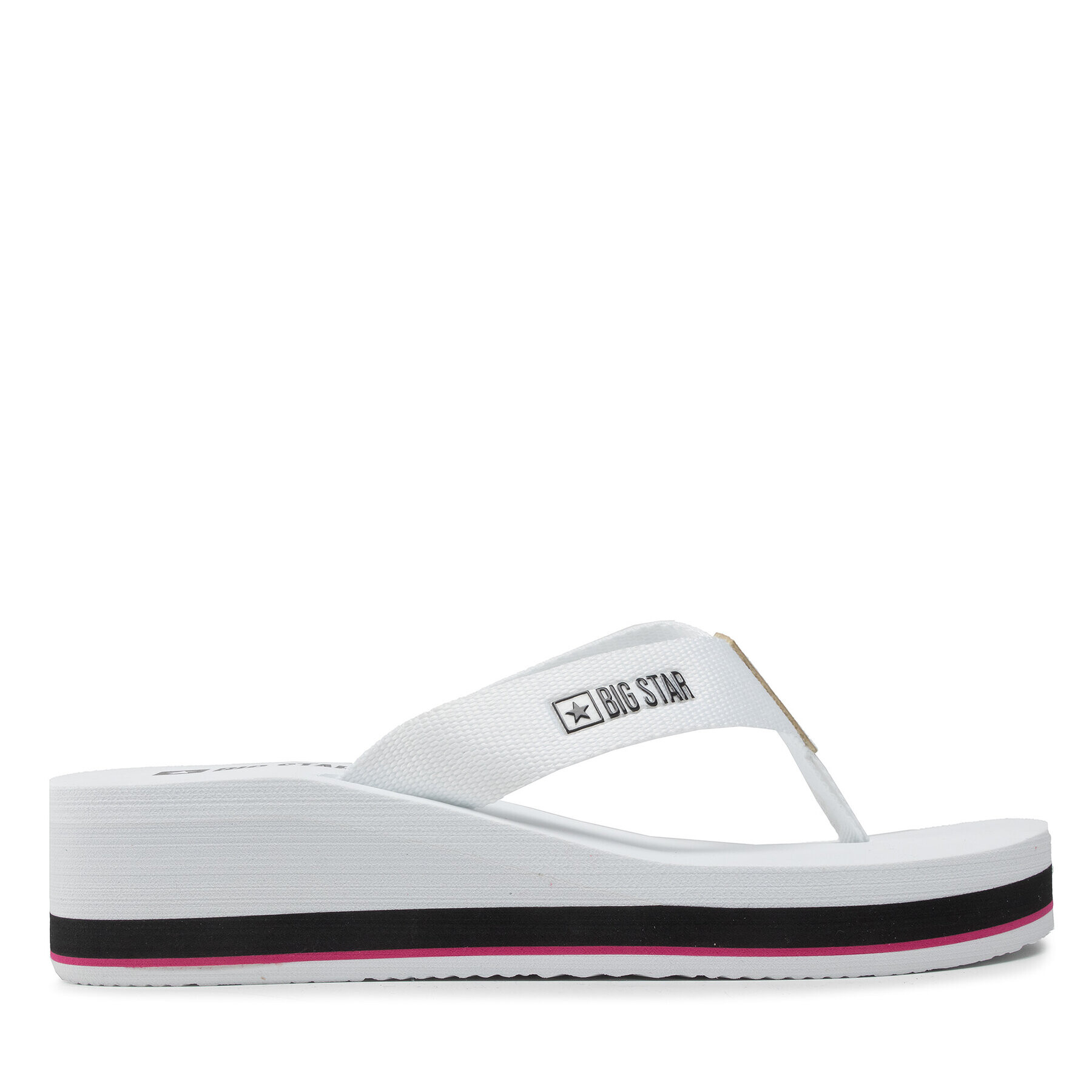 Big Star Shoes Flip flop JJ274A333 Alb - Pled.ro