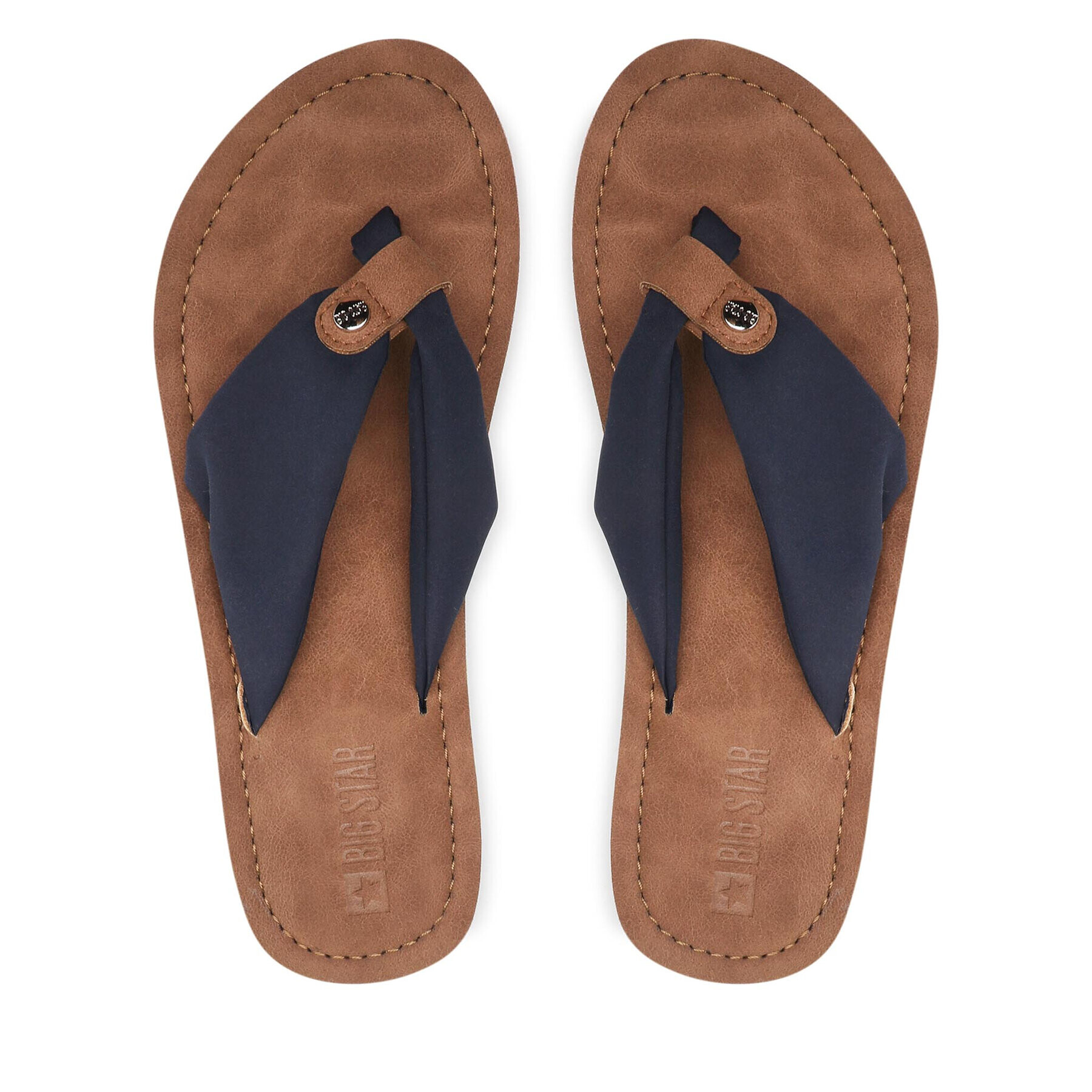 Big Star Shoes Flip flop JJ274A346 Bleumarin - Pled.ro