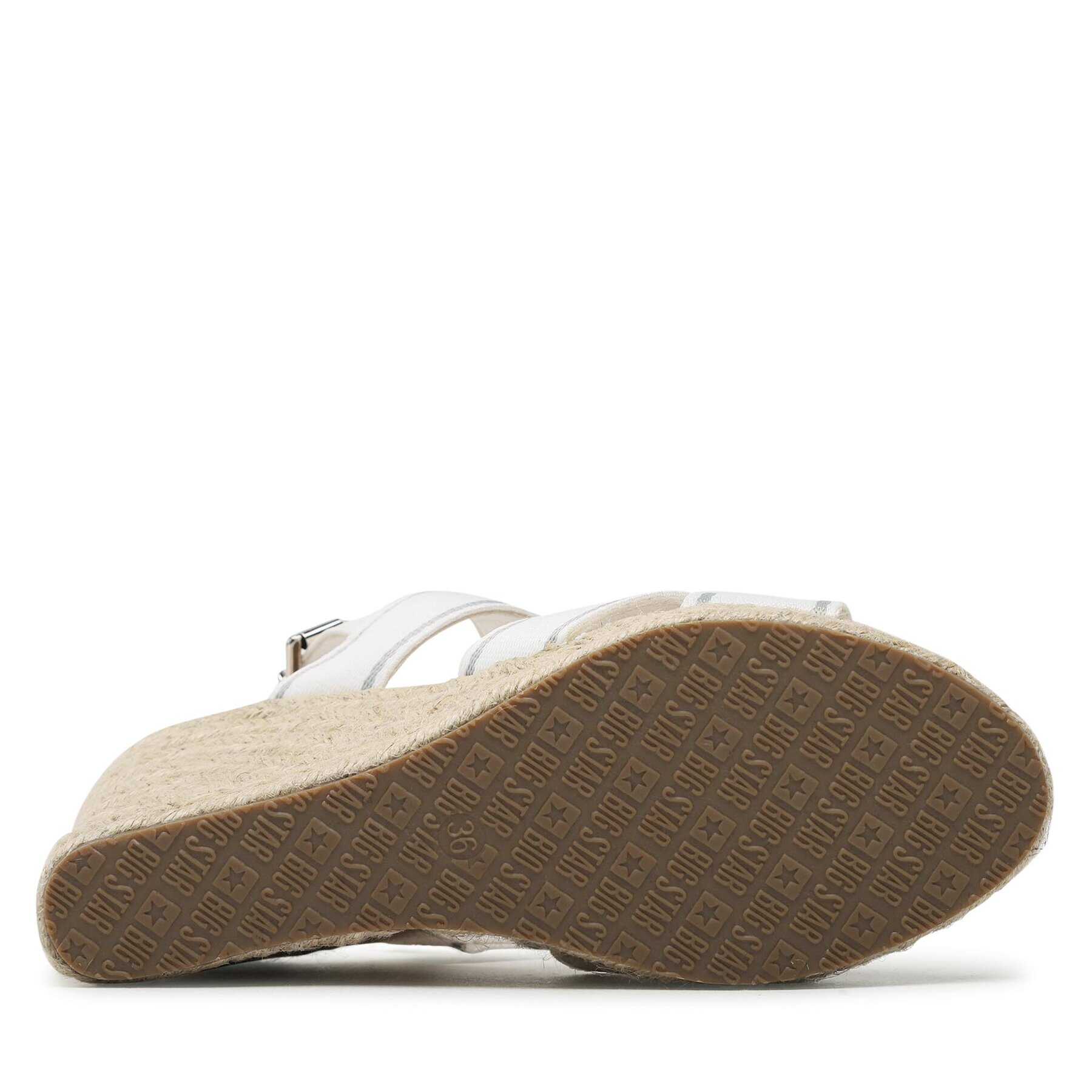 Big Star Shoes Espadrile LL274882 Alb - Pled.ro