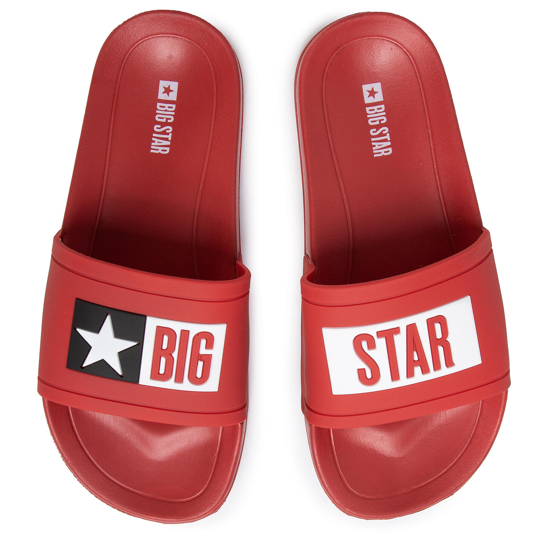 Big Star Shoes Șlapi DD174702 Roșu - Pled.ro