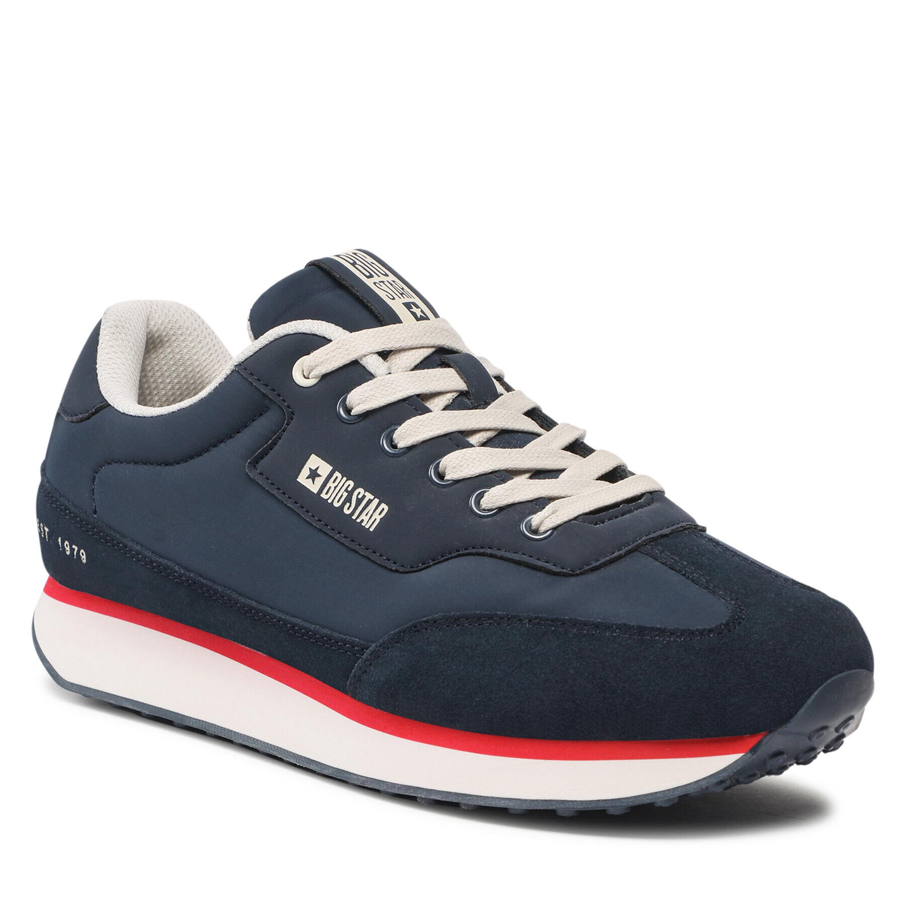 Big Star Shoes Sneakers JJ174296 Bleumarin - Pled.ro