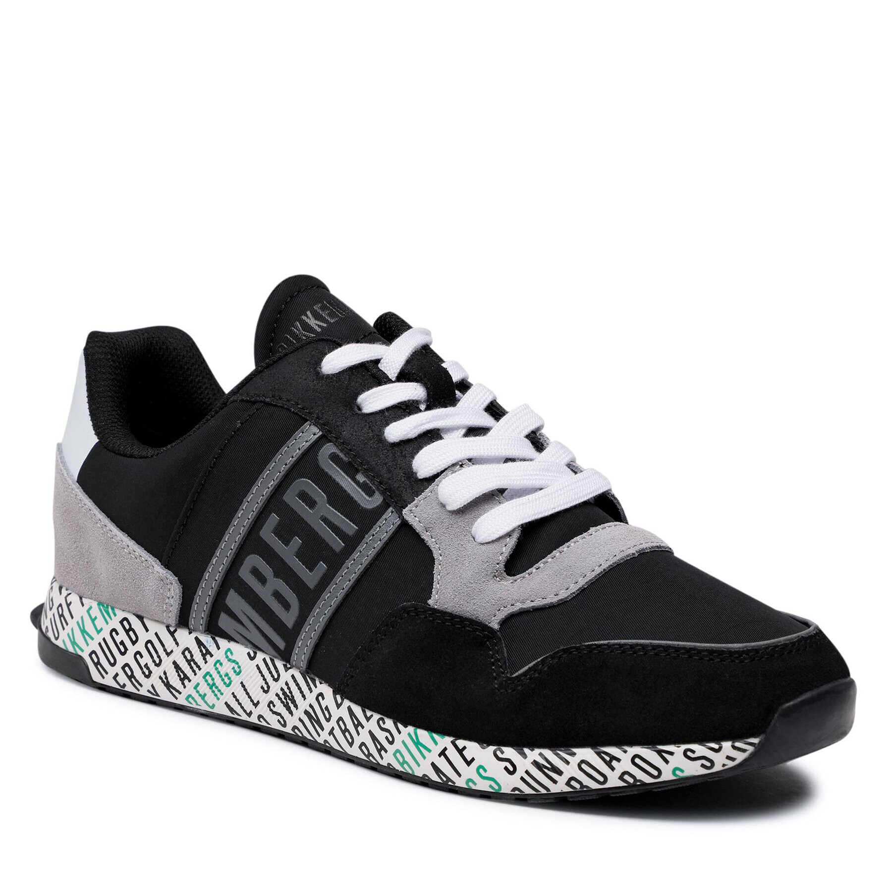 Bikkembergs Sneakers B4BKM0222 Negru - Pled.ro