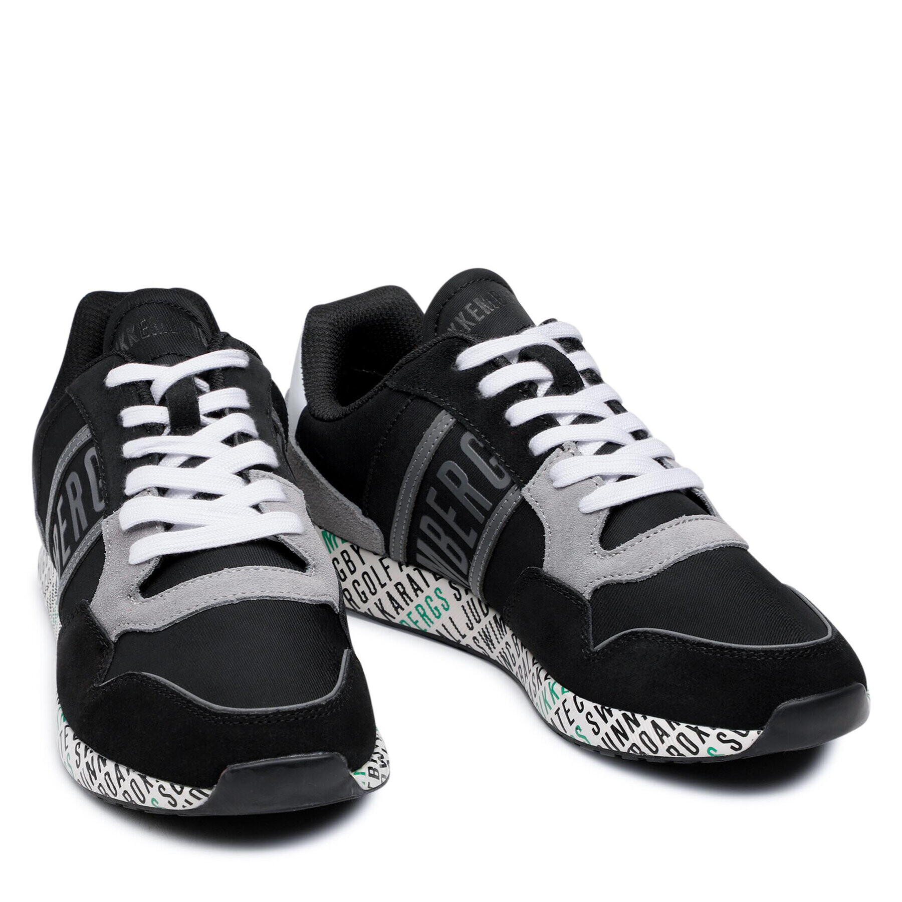 Bikkembergs Sneakers B4BKM0222 Negru - Pled.ro