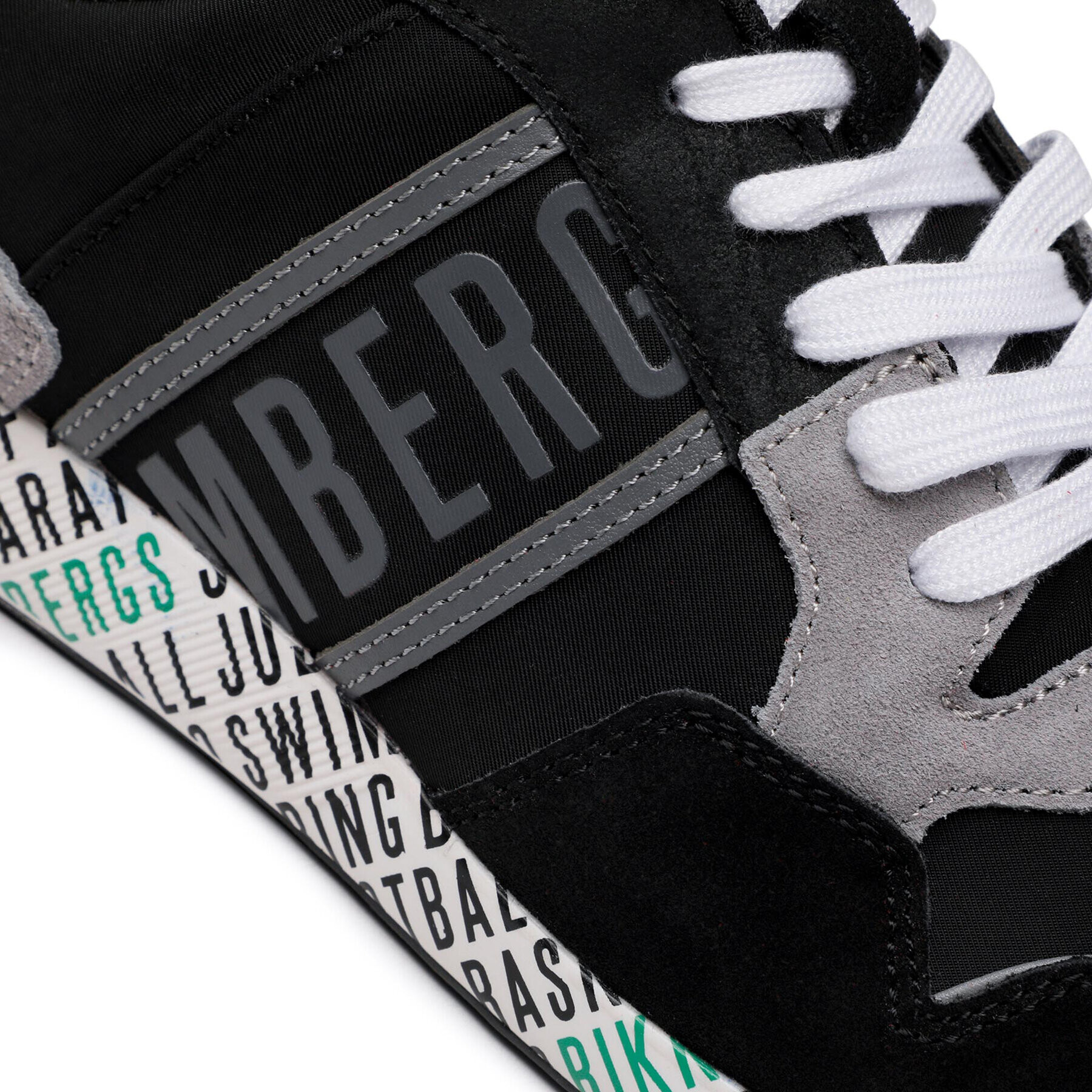 Bikkembergs Sneakers B4BKM0222 Negru - Pled.ro