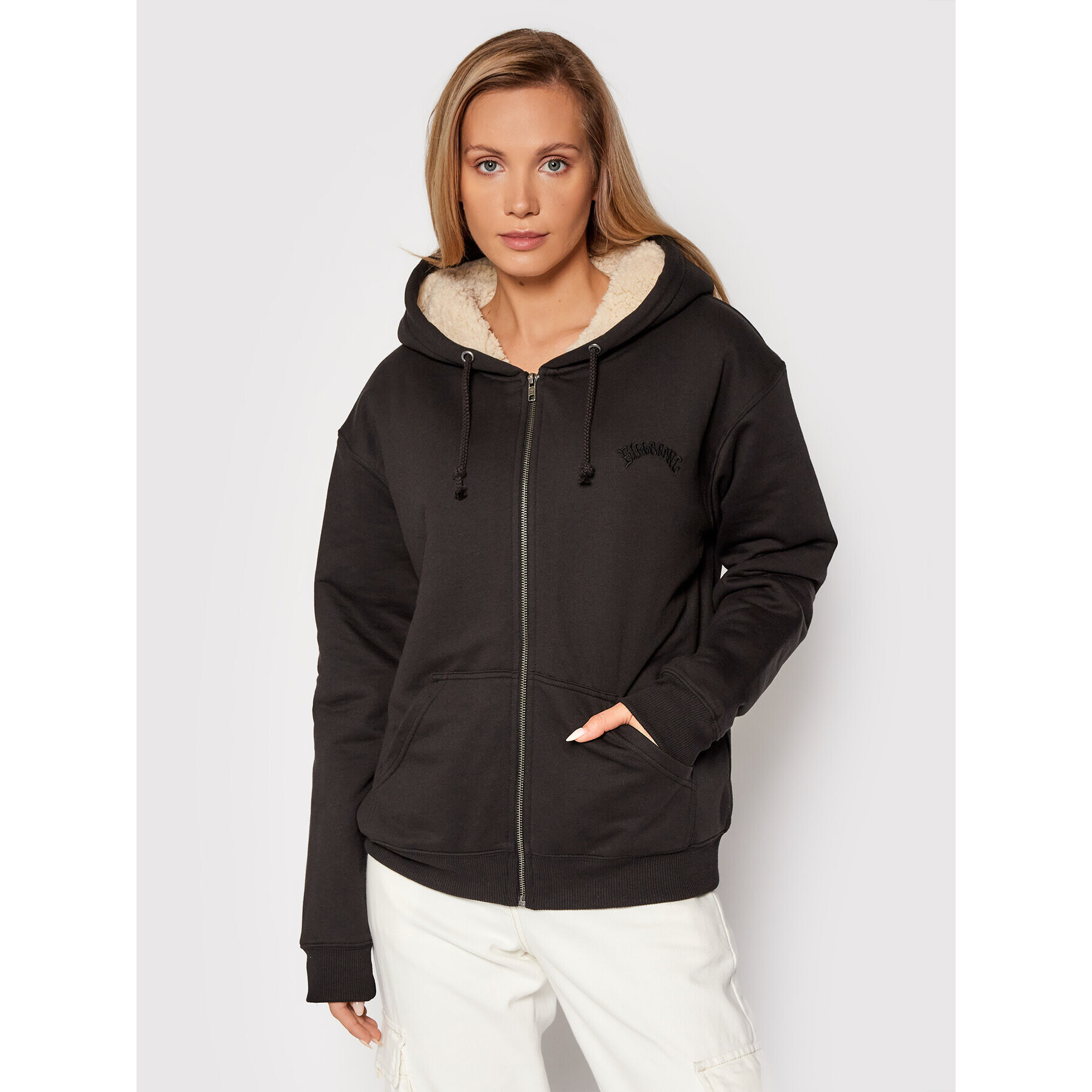 Billabong Bluză Comfty Sherpa Z3FL25 BIF1 Negru Regular Fit - Pled.ro