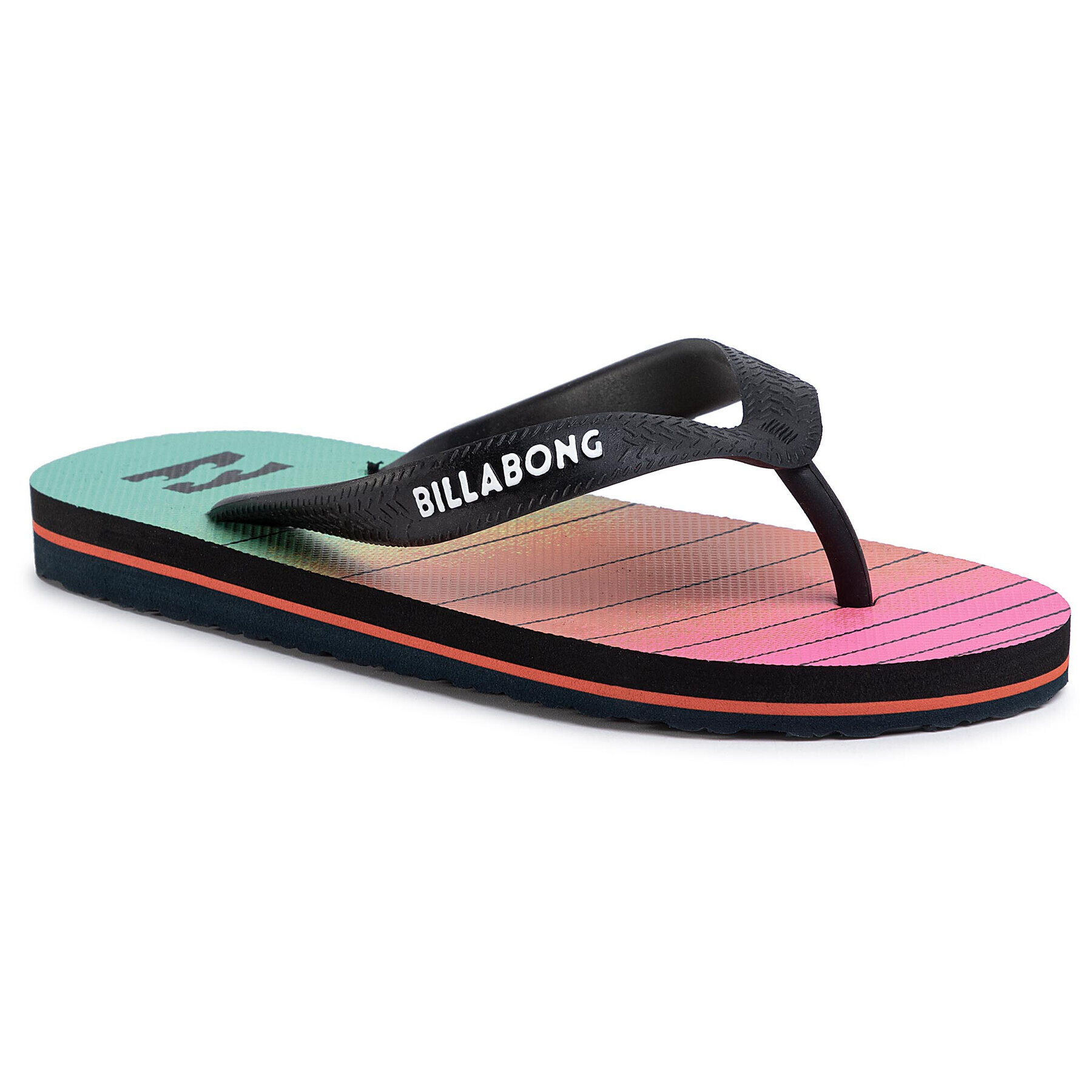 Billabong Flip flop Tides Print Boy S2FF01BIP0 Negru - Pled.ro