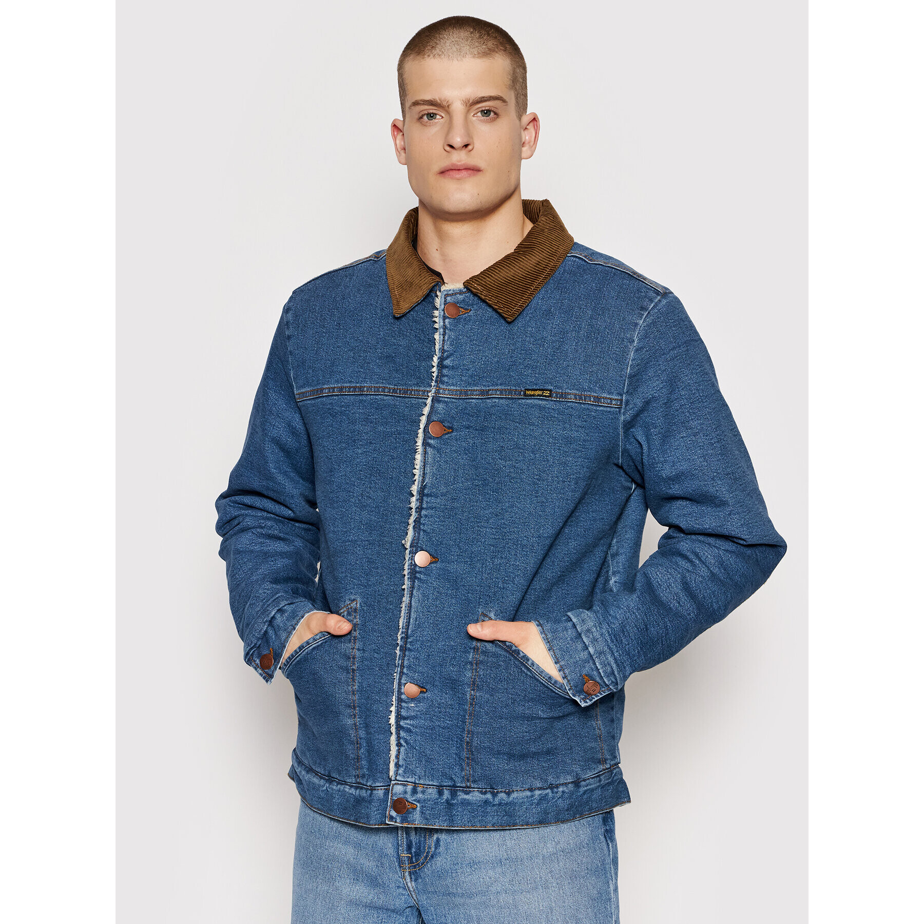 Billabong Geacă de blugi WRANGLER Range Z1JK51 Albastru Classic Fit - Pled.ro