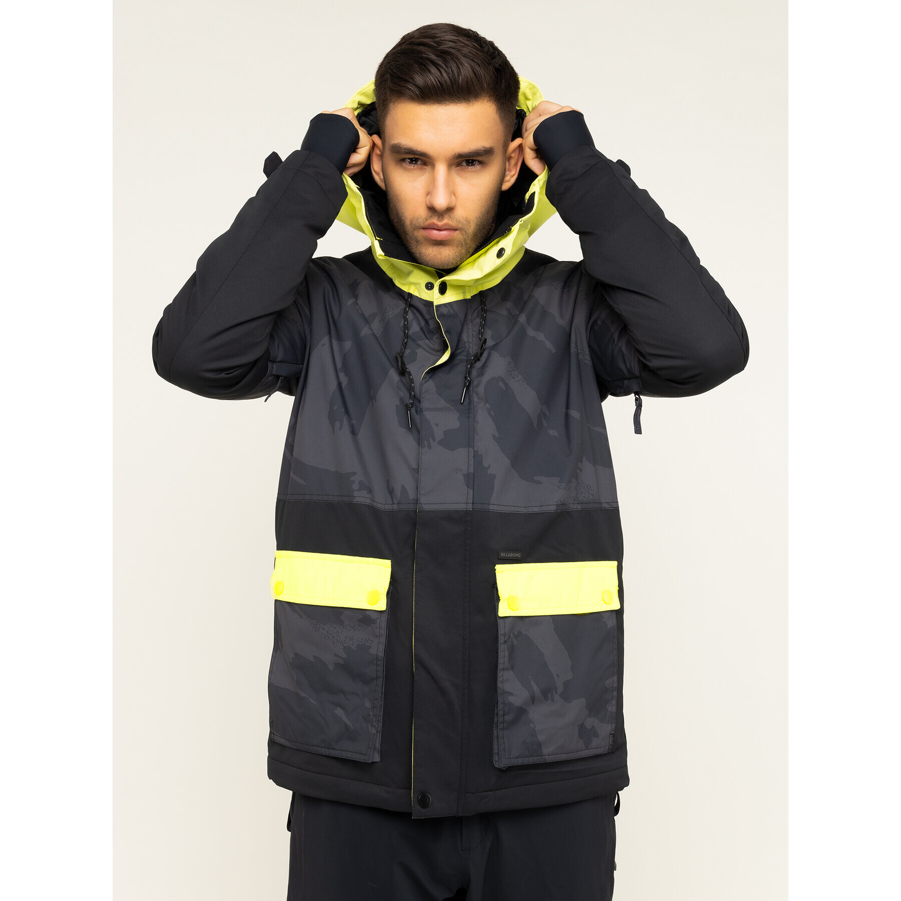 Billabong Geacă pentru snowboard Fifty 50 Q6JM04 BIF9 Gri Regular Fit - Pled.ro