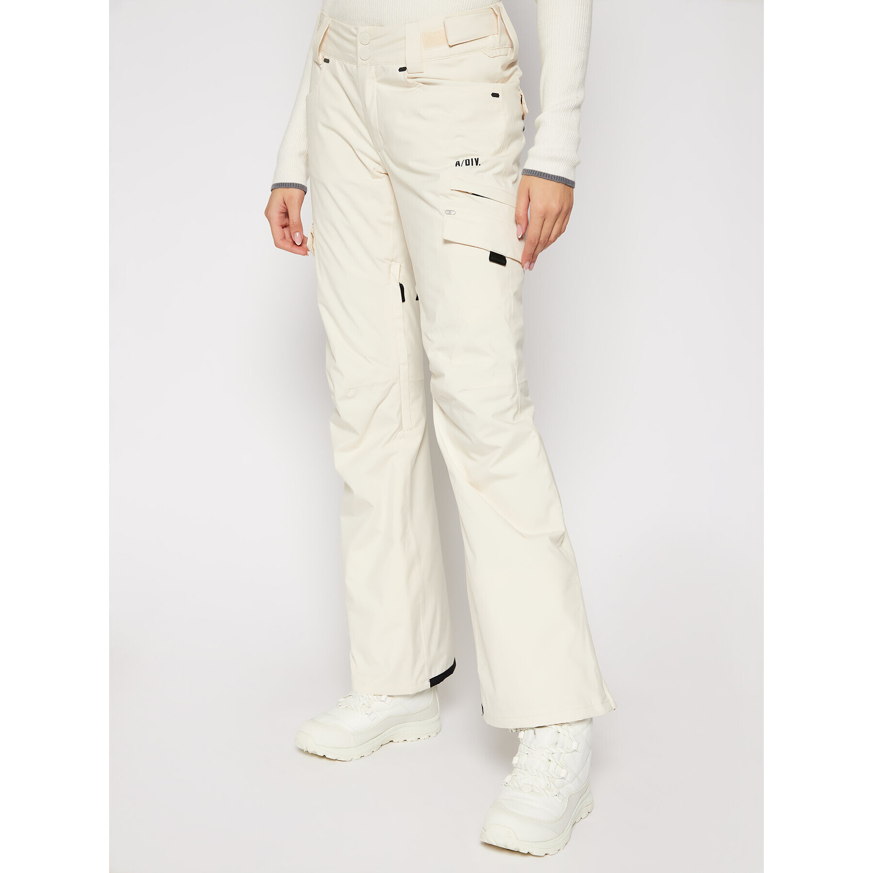 Billabong Pantaloni de schi Nela U6PF21 BIF0 Bej Performance Fit - Pled.ro