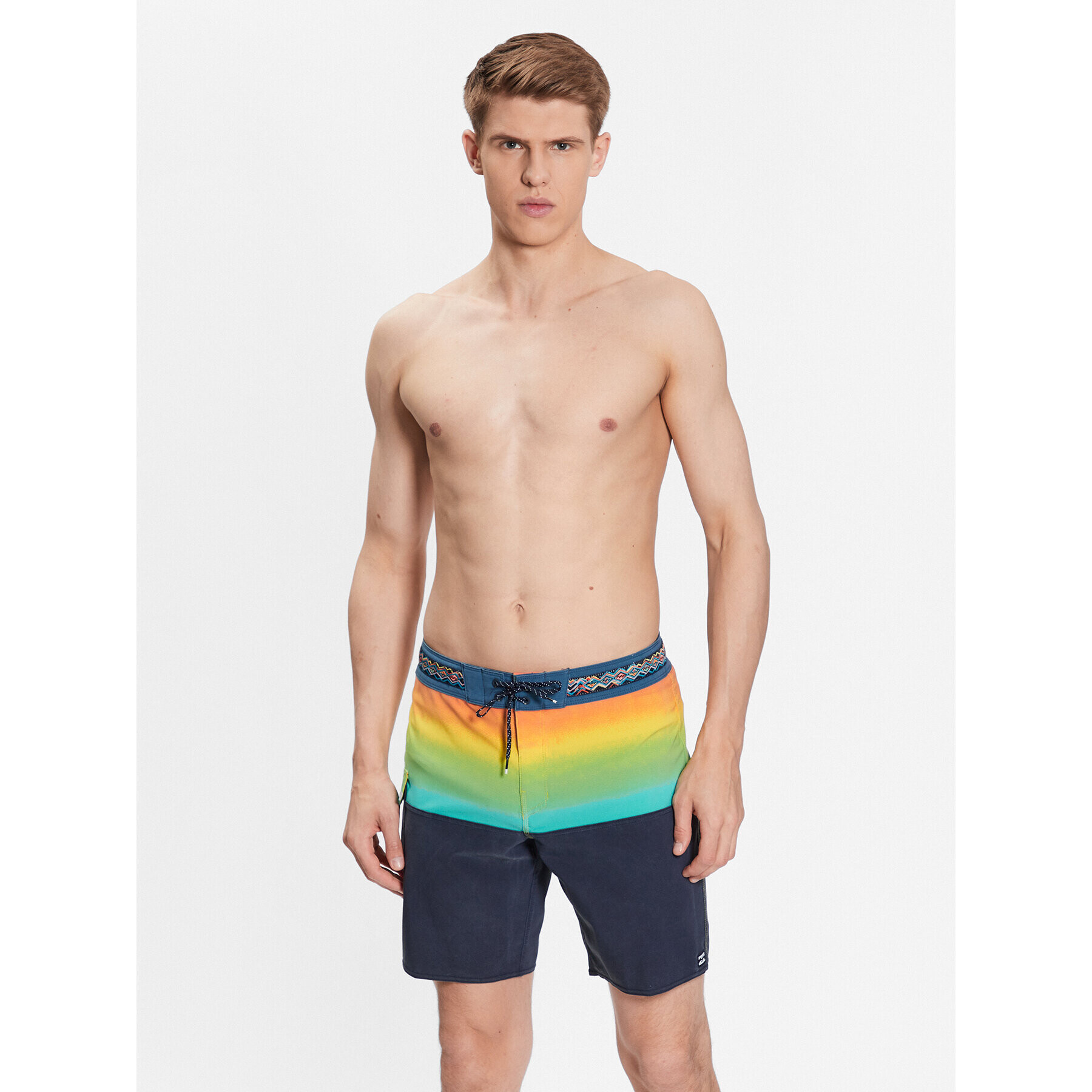 Billabong Pantaloni scurți pentru înot Fifty Pro ABYBS00388 Colorat Regular Fit - Pled.ro