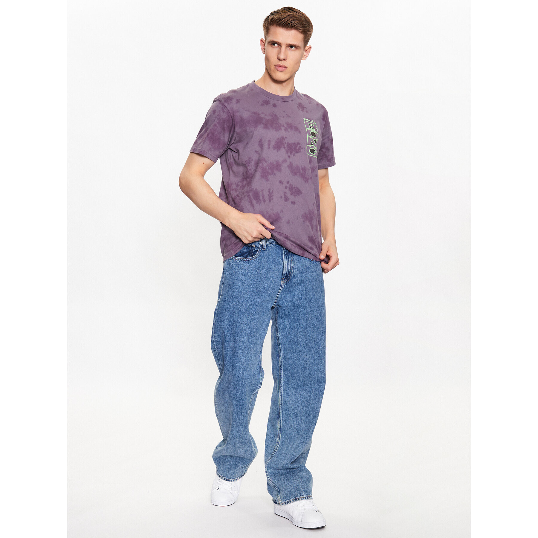 Billabong Tricou L.O.T.R ABYZT01739 Violet Regular Fit - Pled.ro