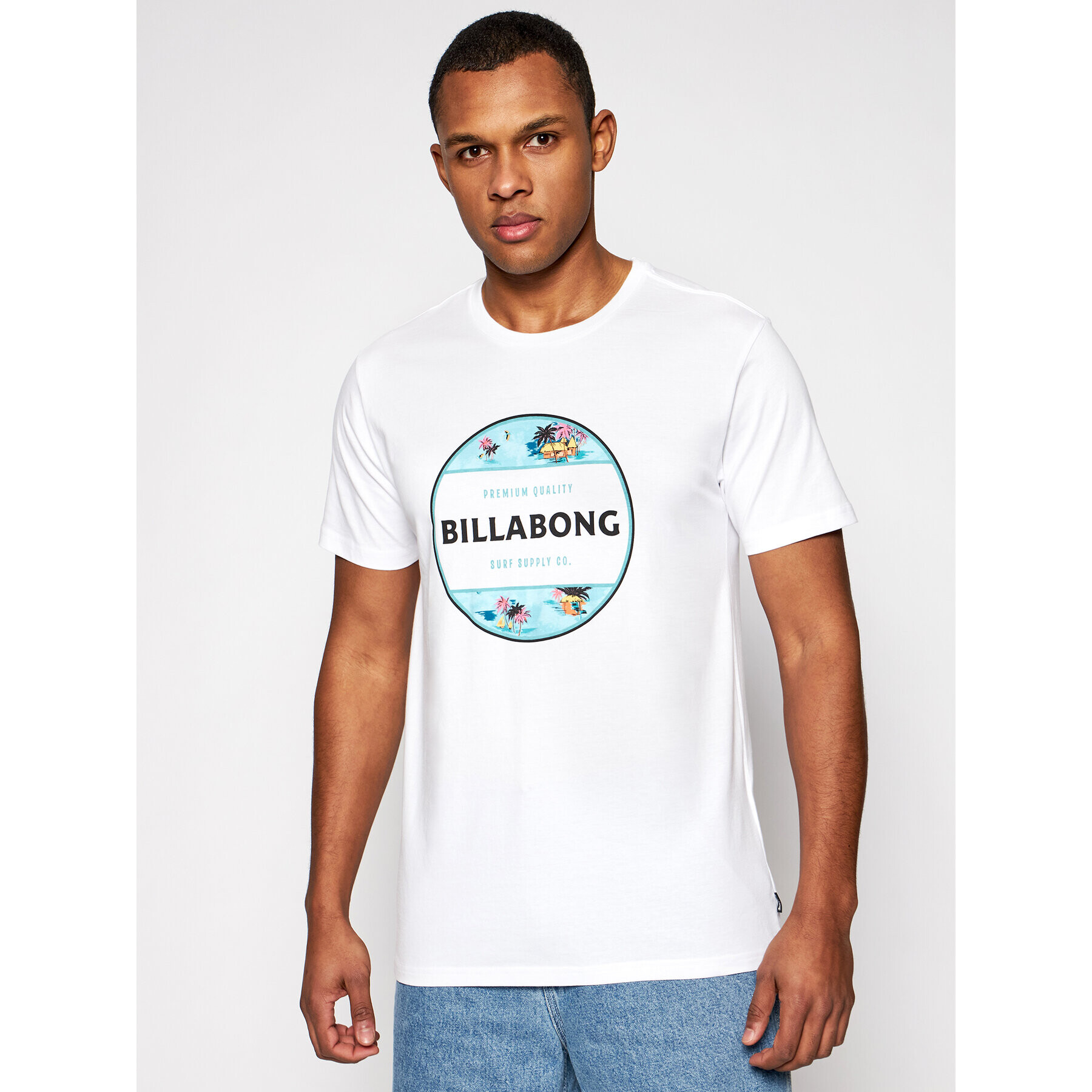 Billabong Tricou Rotor Fill U1SS63BIF0 Alb Regular Fit - Pled.ro